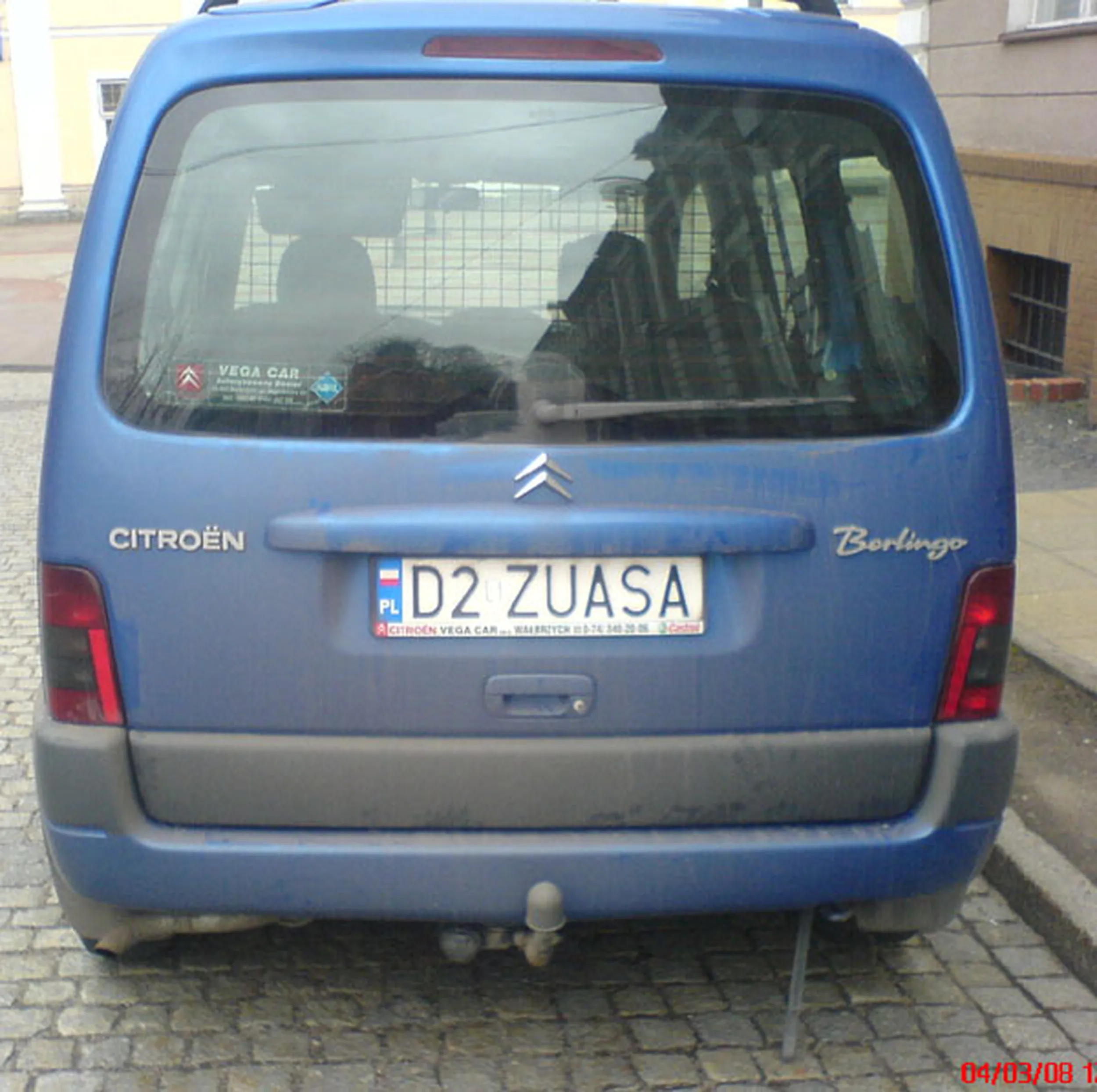 Fajny numer, blacha D2 ZUASA