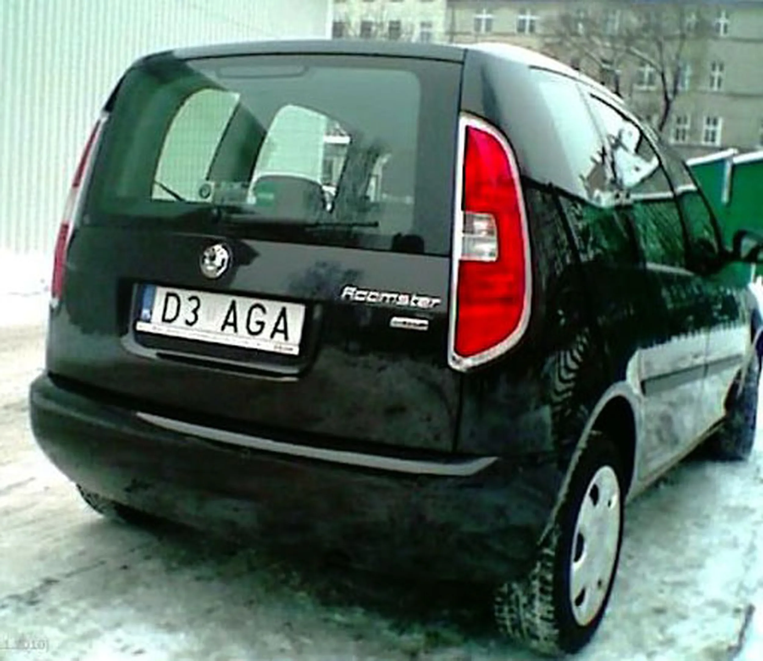 Fajny numer, blacha D3 AGA