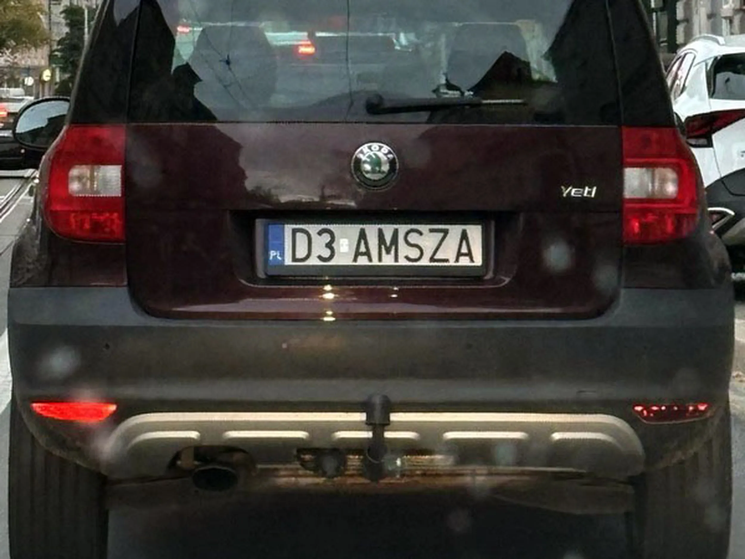 Fajny numer, blacha D3 AMSZA