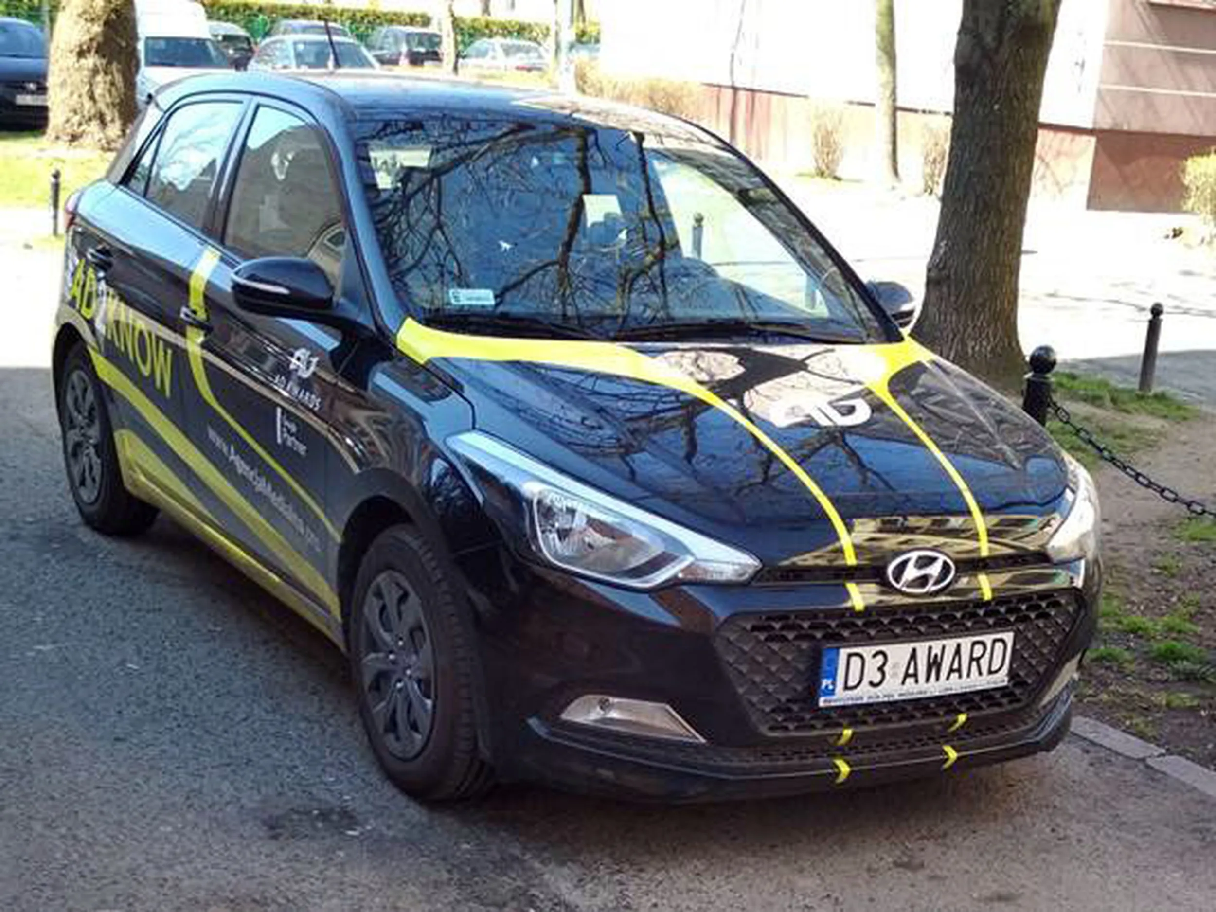 Fajny numer, blacha D3 AWARD