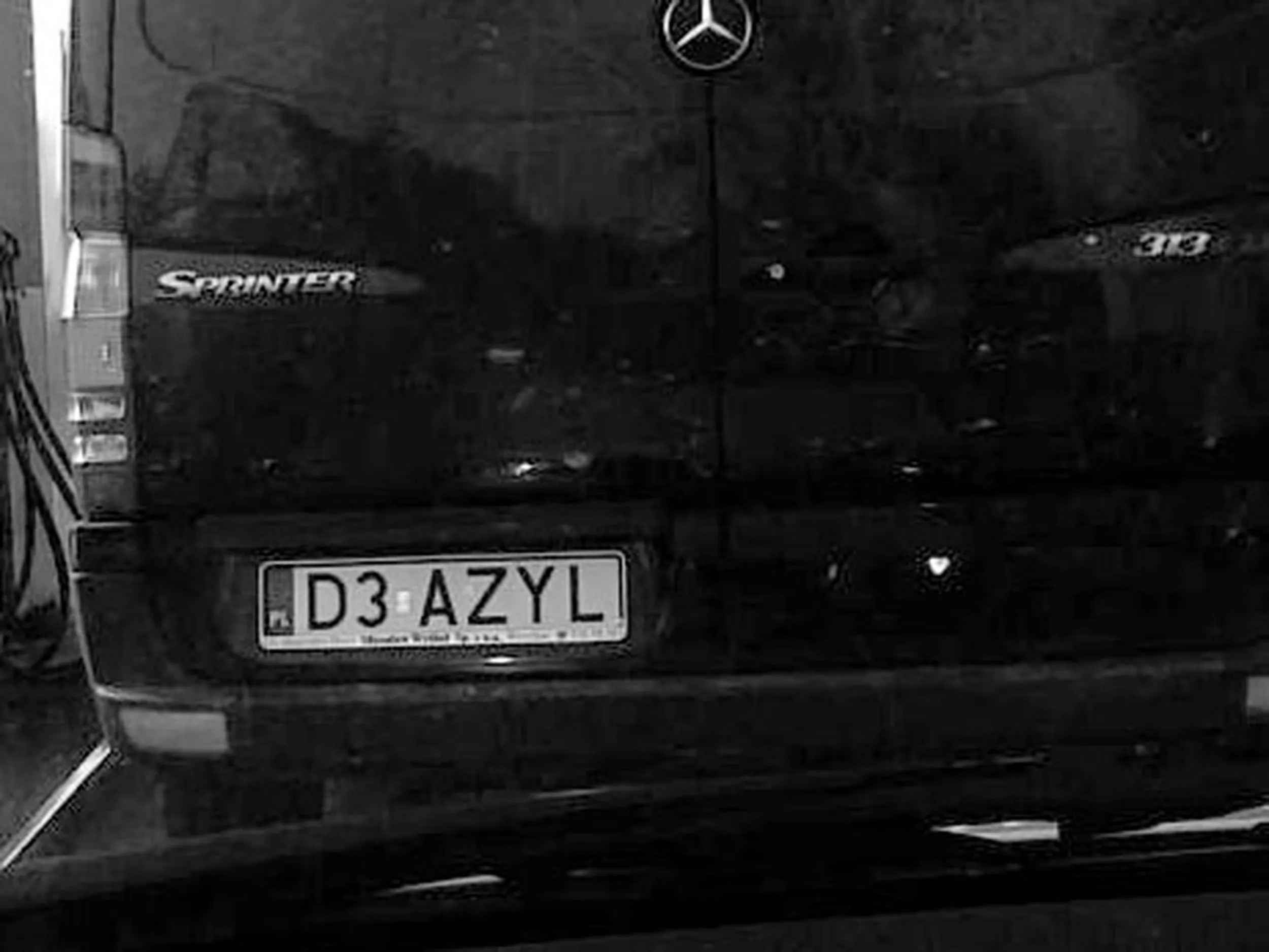 Fajny numer, blacha D3 AZYL