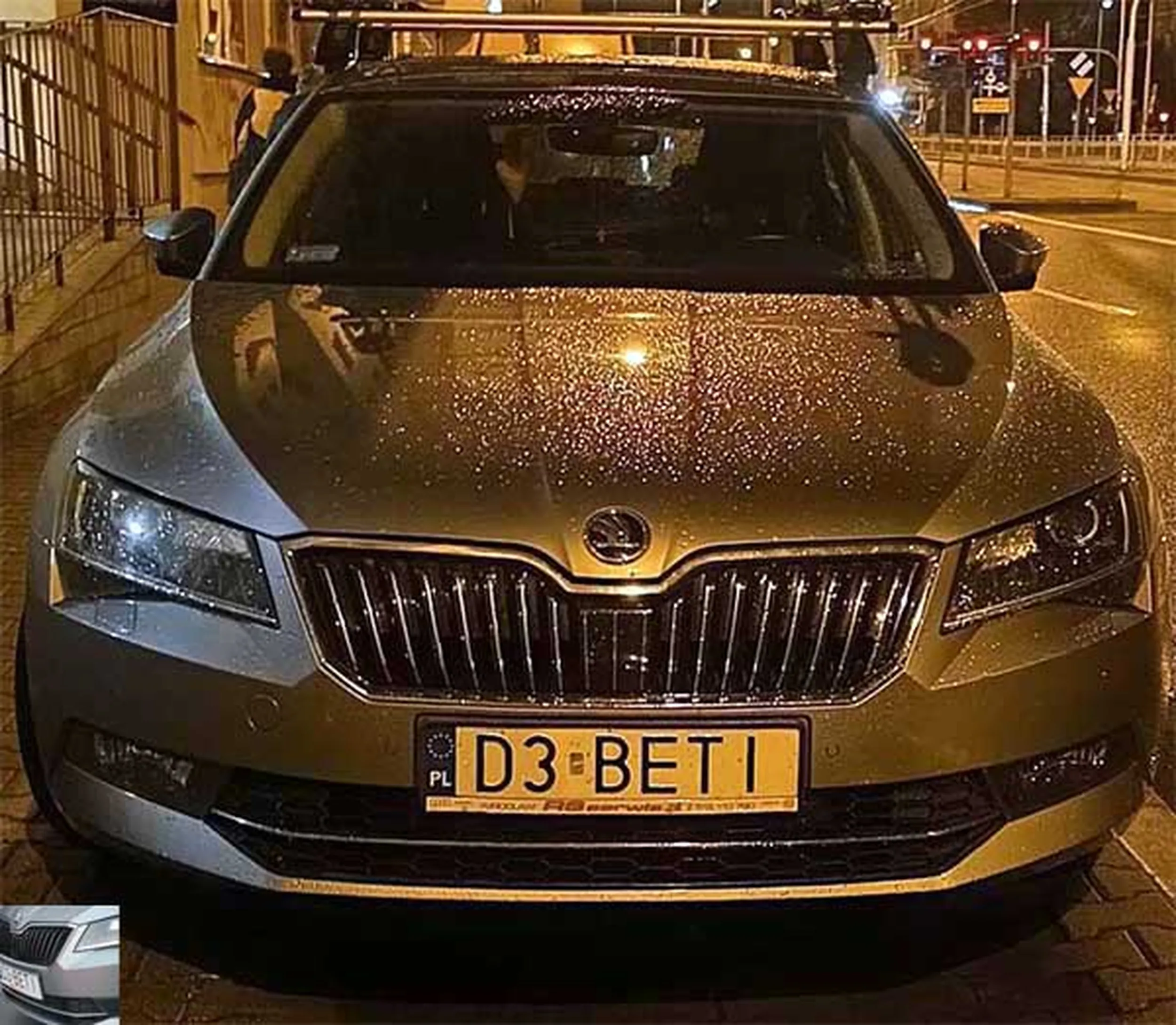 Fajny numer, blacha D3 BETI