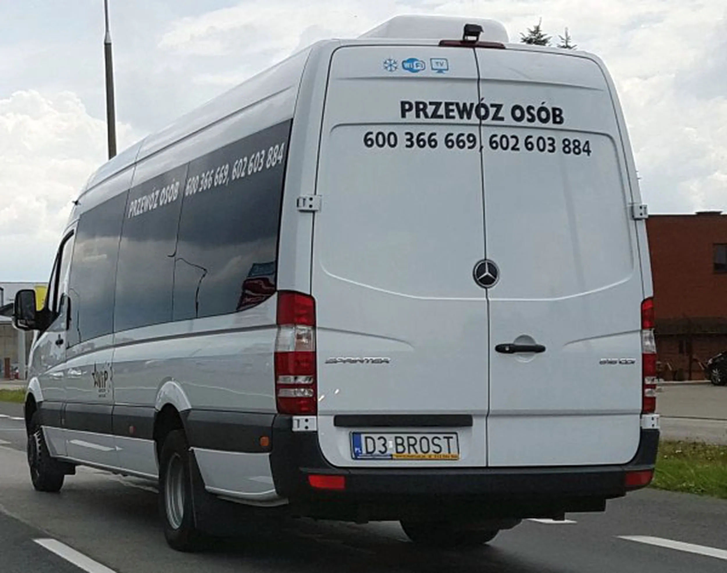 Fajny numer, blacha D3 BROST