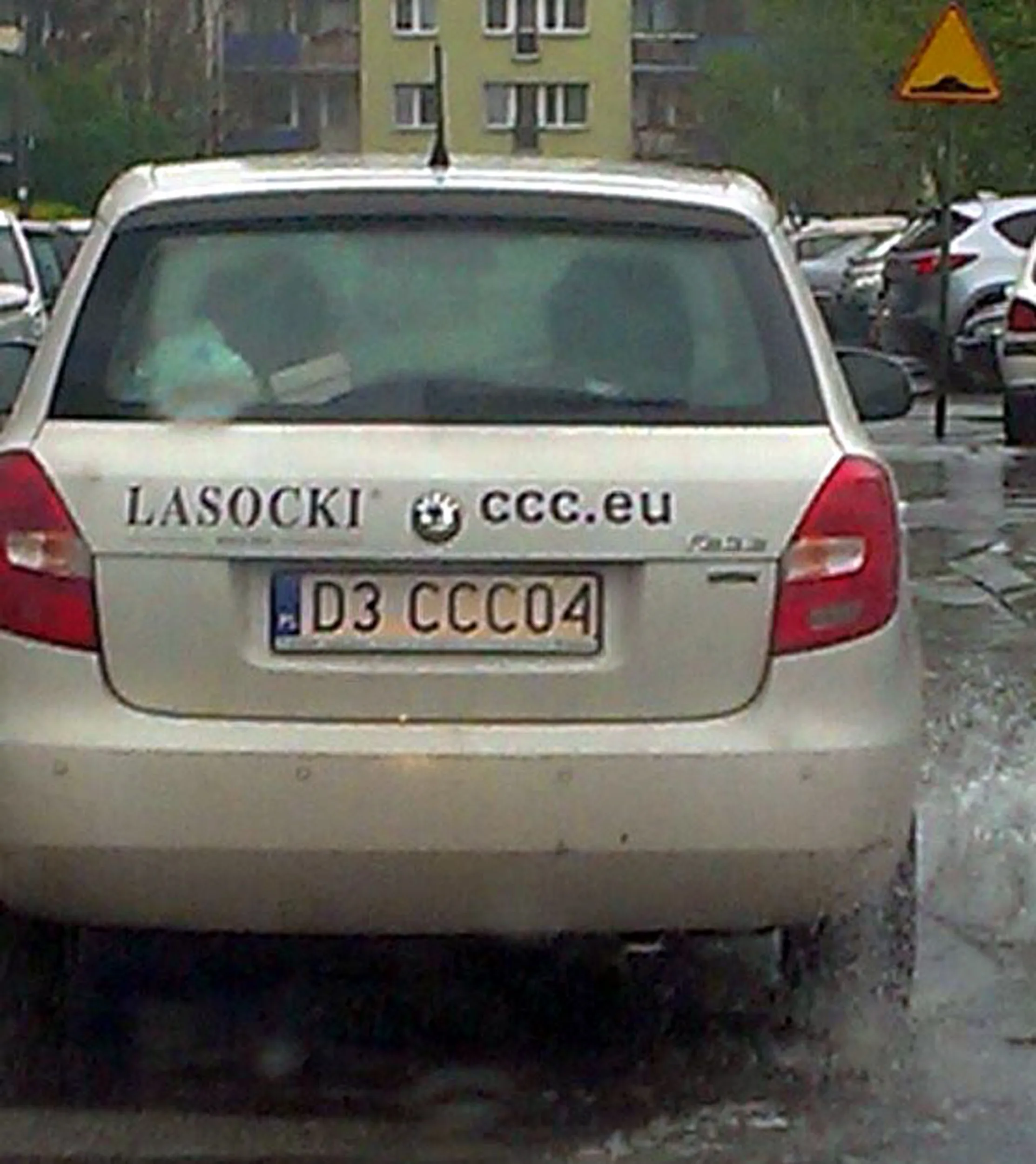 Fajny numer, blacha D3 CCC04