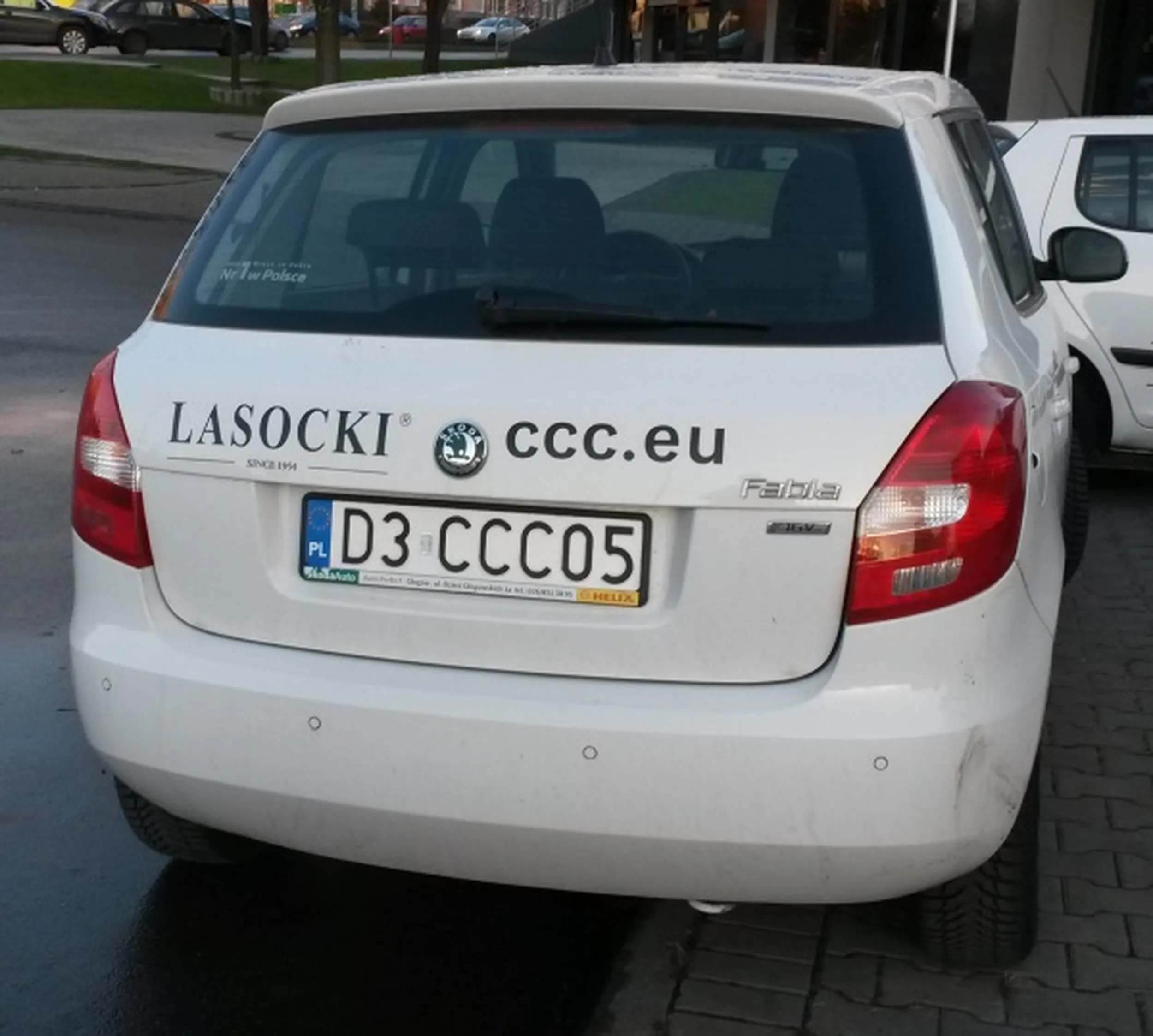 Fajny numer, blacha D3 CCC05