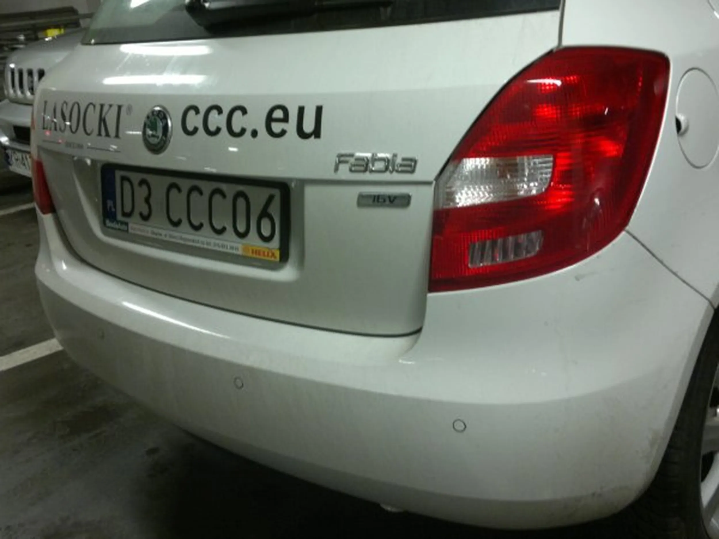 Fajny numer, blacha D3 CCC06