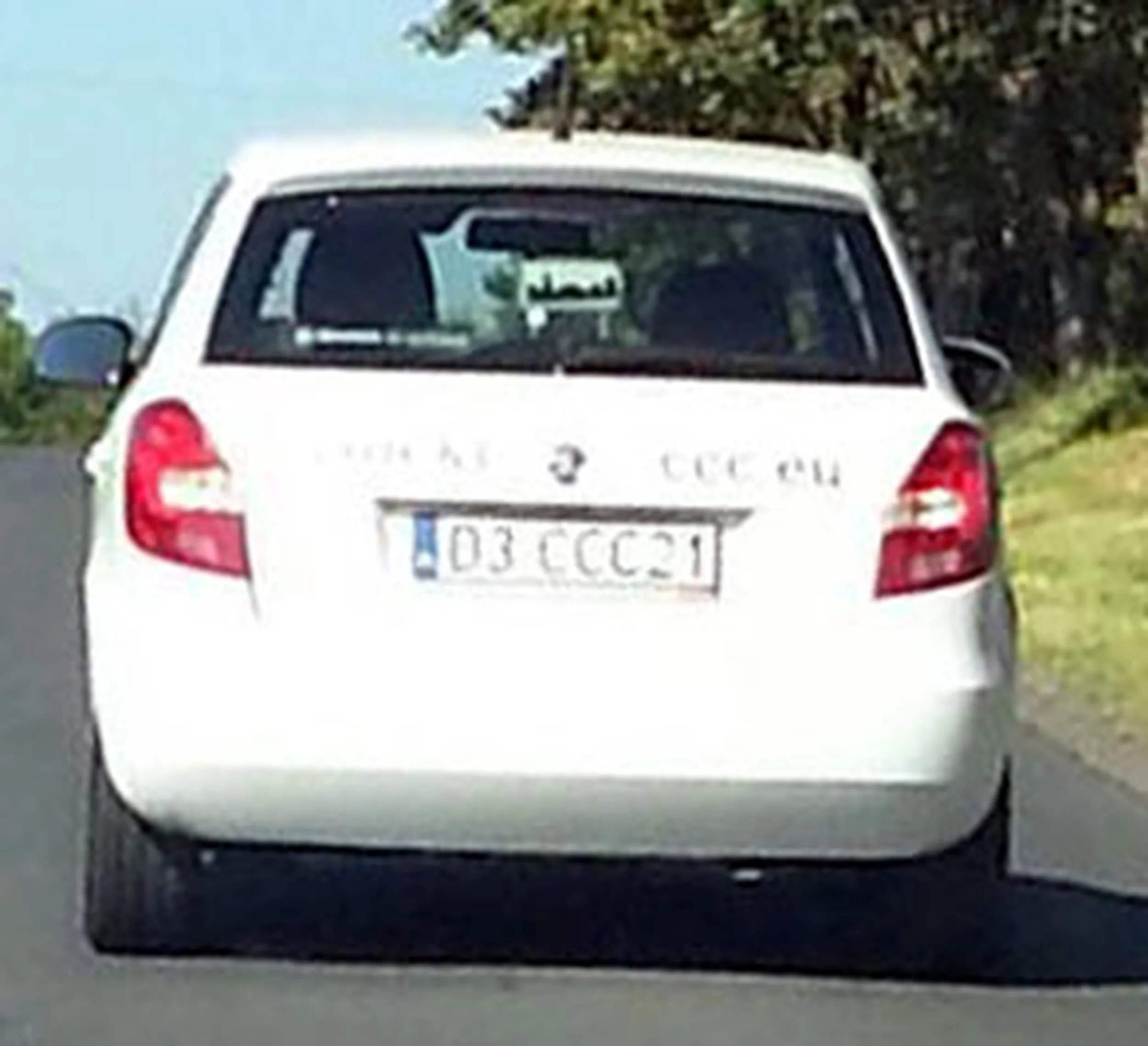 Fajny numer, blacha D3 CCC21