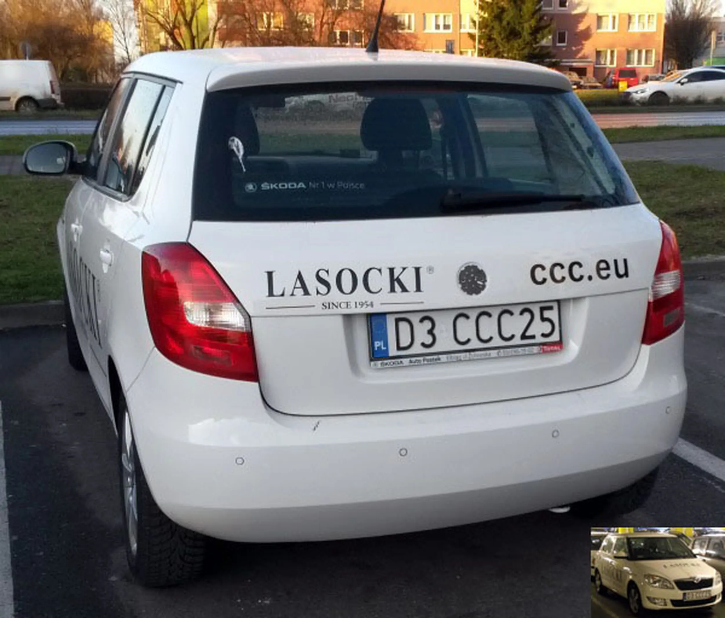 Fajny numer, blacha D3 CCC25