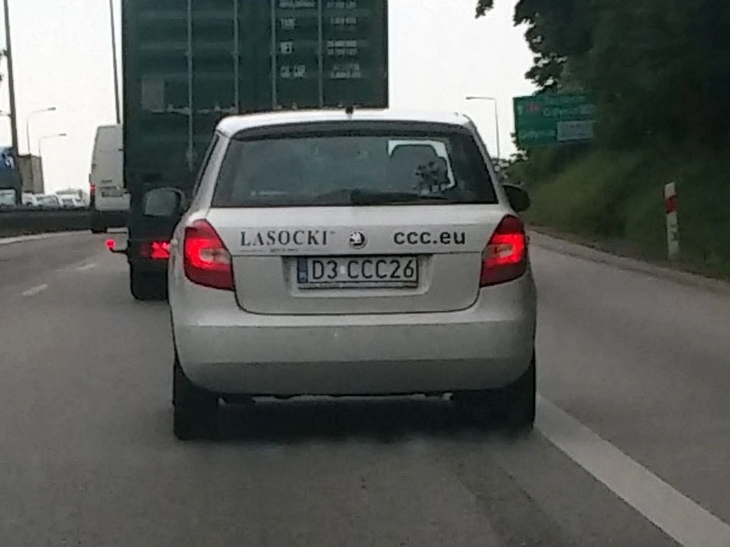 Fajny numer, blacha D3 CCC26