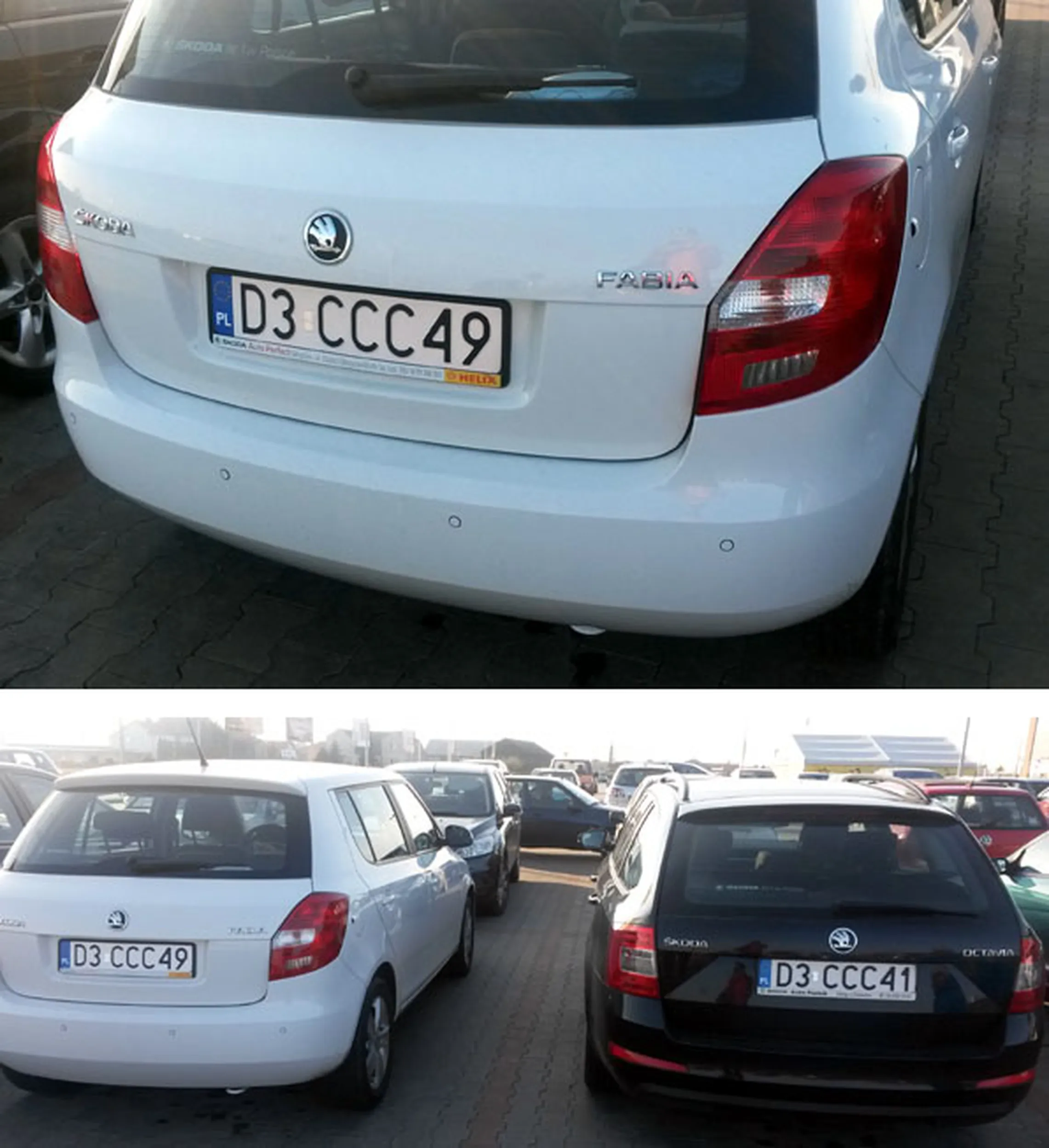 Fajny numer, blacha D3 CCC49