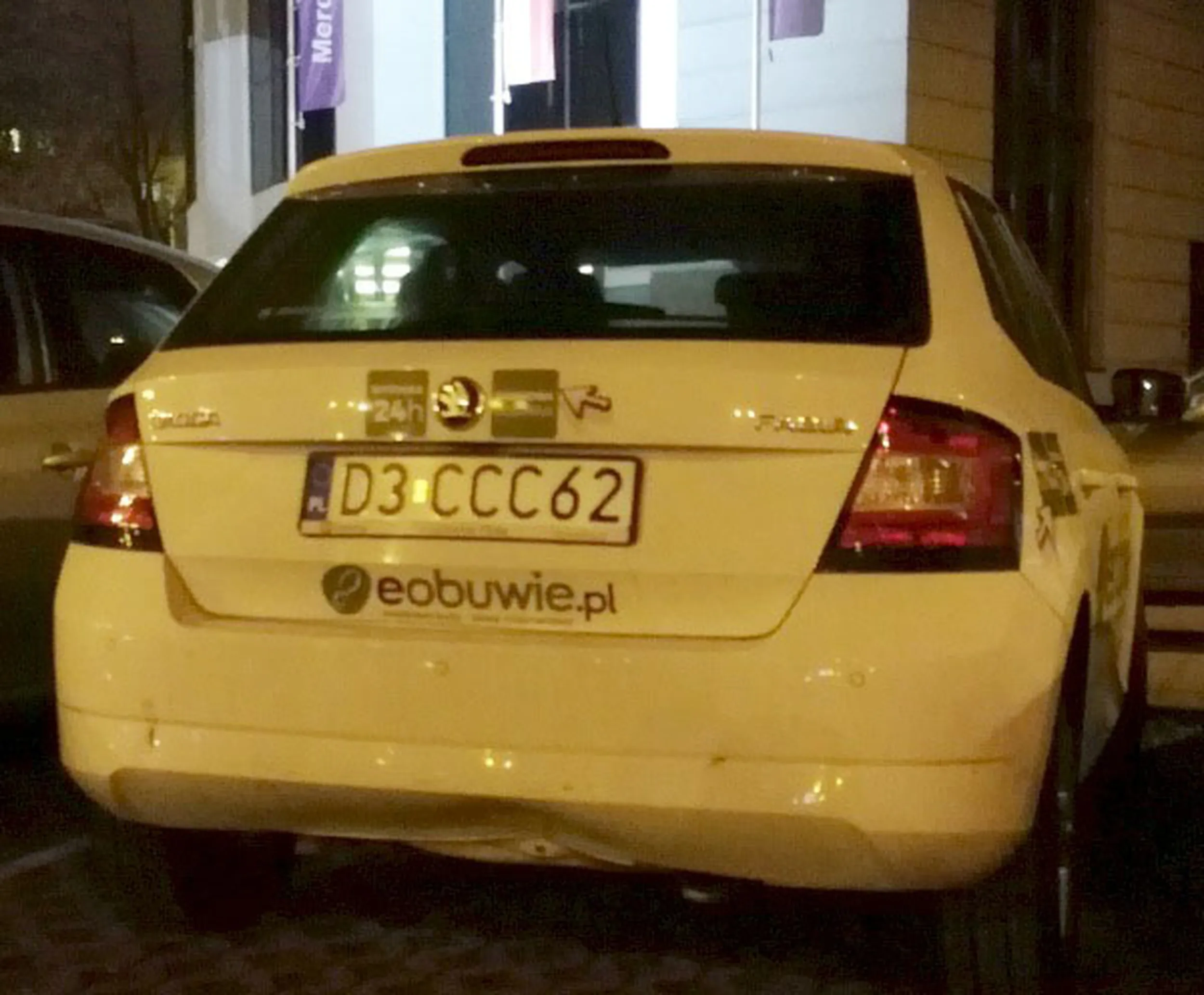 Fajny numer, blacha D3 CCC62