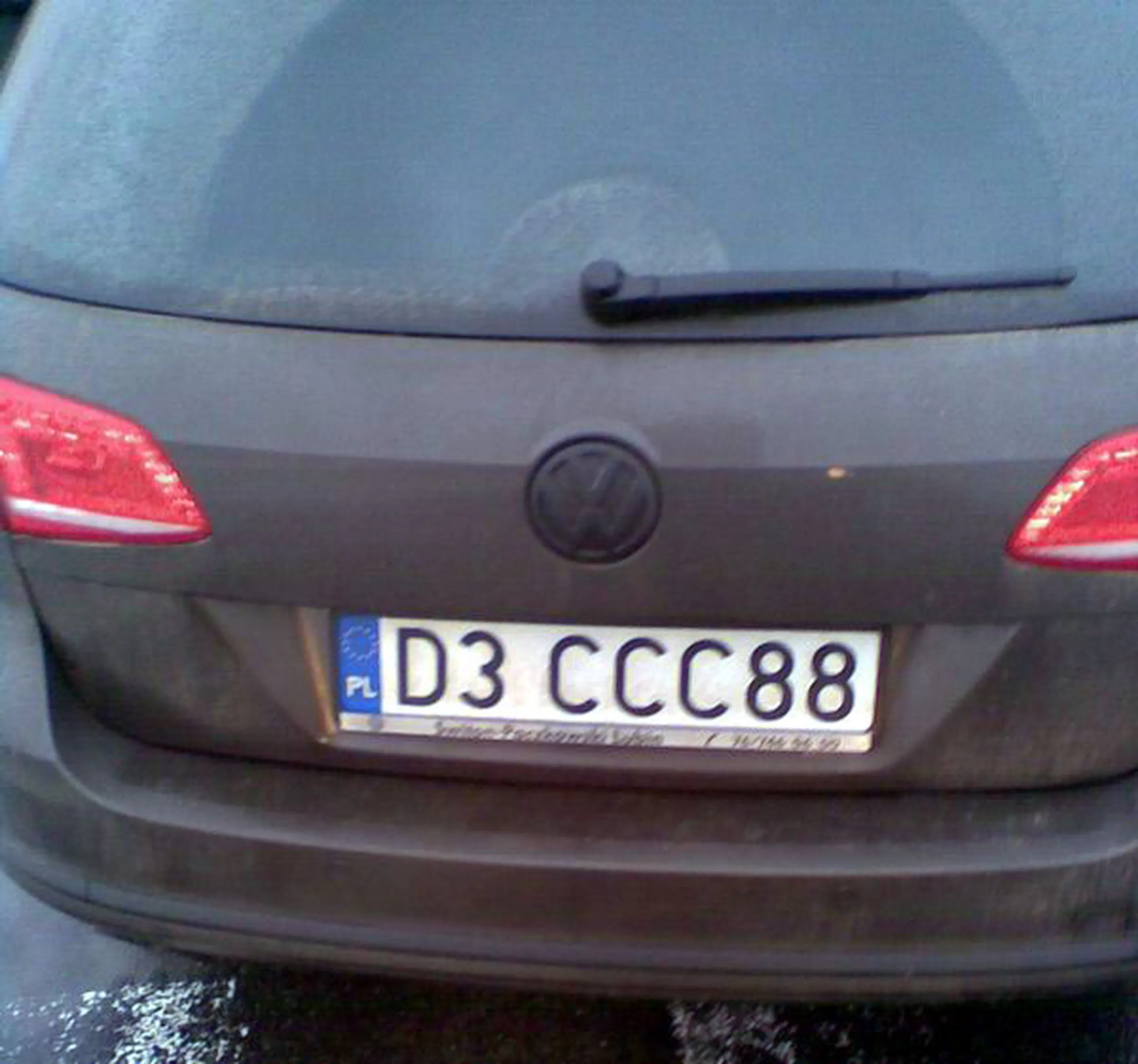 Fajny numer, blacha D3 CCC88