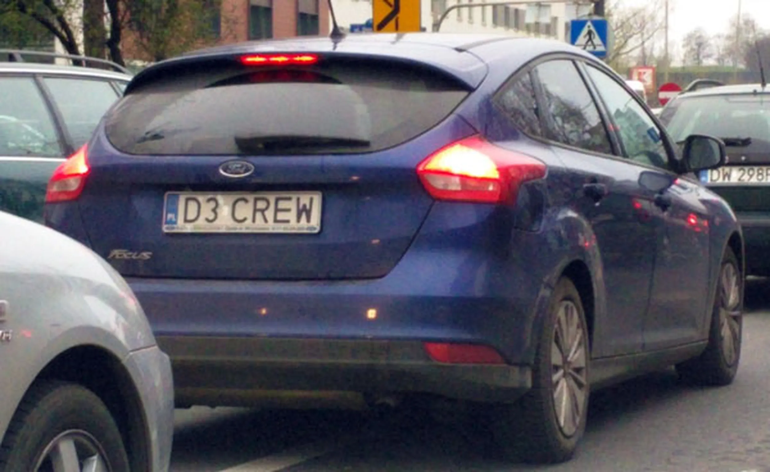 Fajny numer, blacha D3 CREW