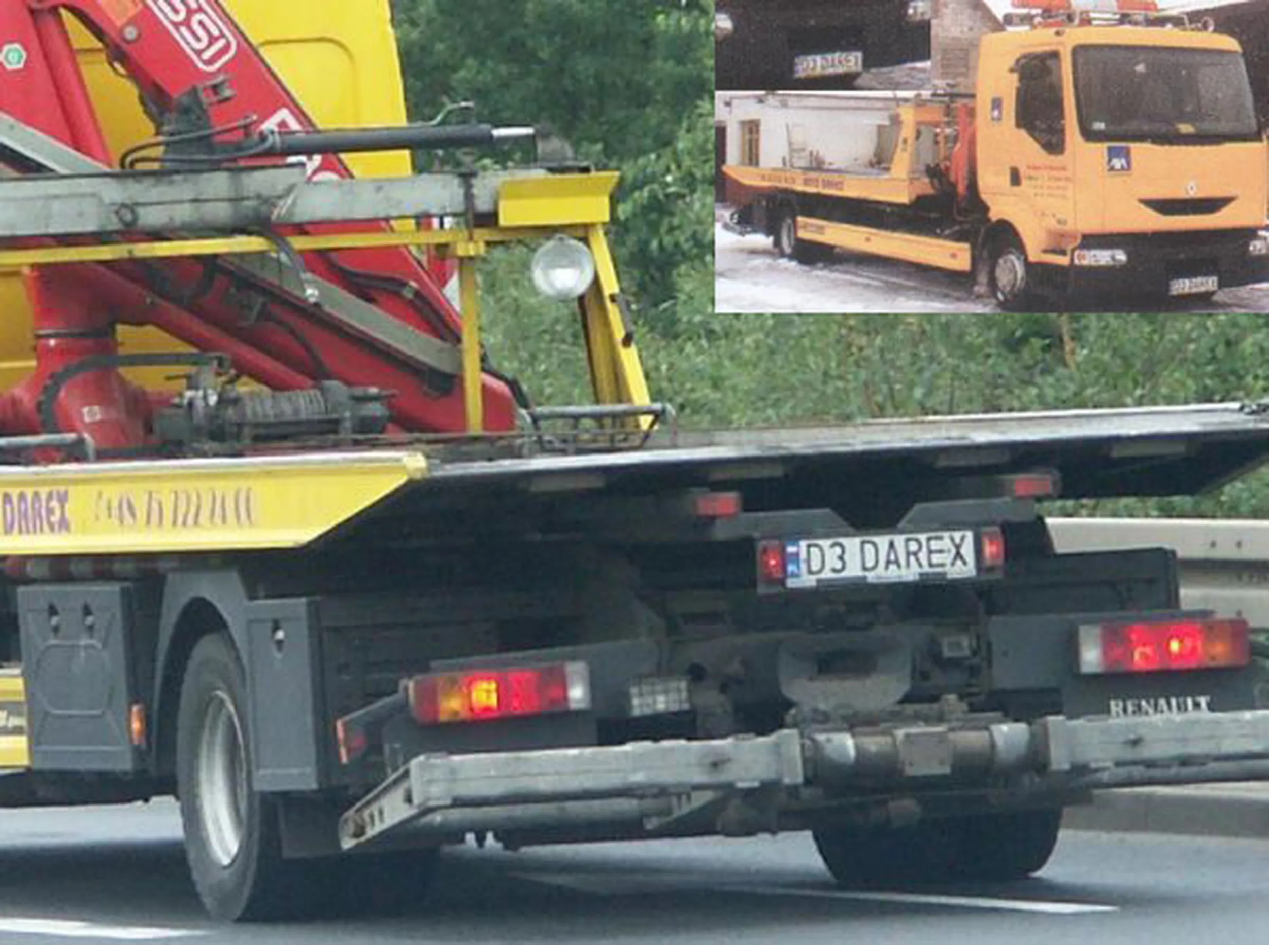 Fajny numer, blacha D3 DAREX