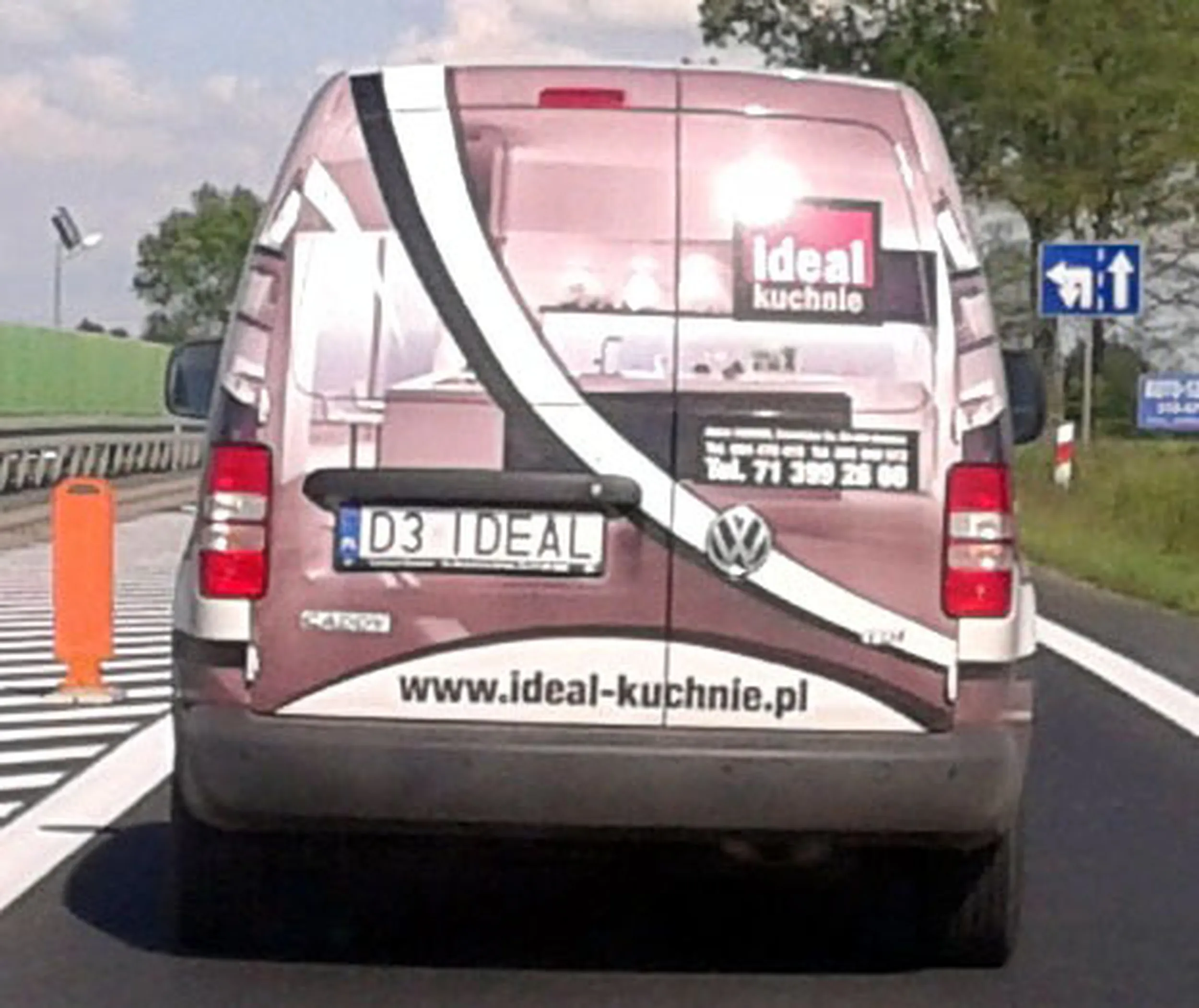 Fajny numer, blacha D3 IDEAL