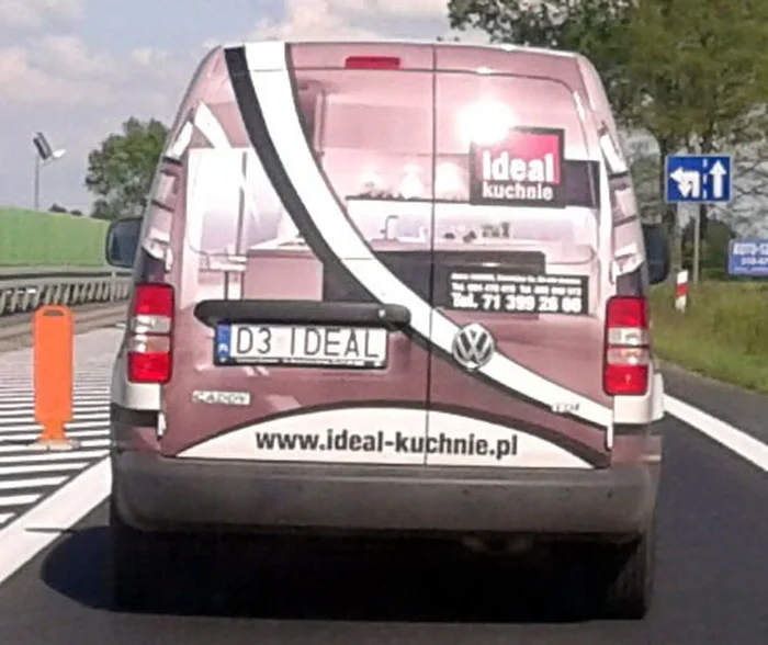 Fajny numer, blacha D3 IDEAL