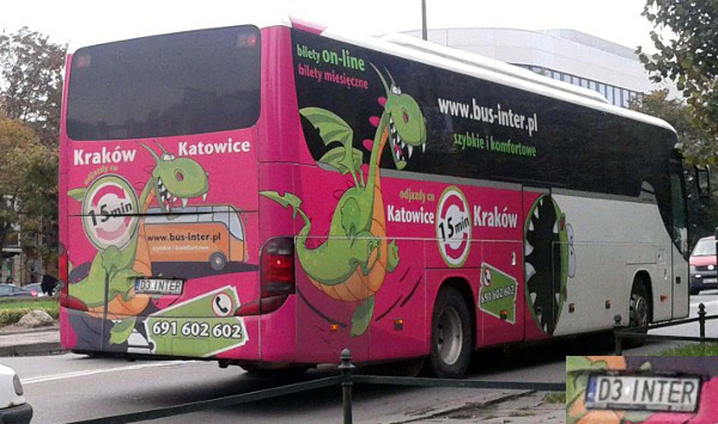 Fajny numer, blacha D3 INTER