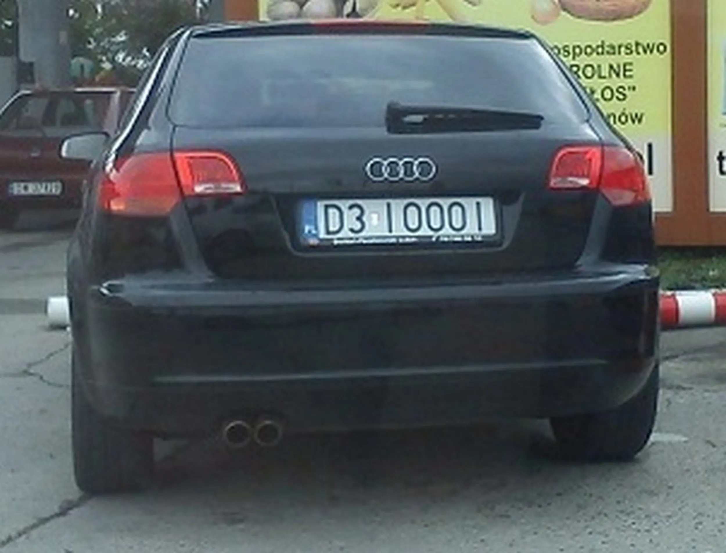 Fajny numer, blacha D3 IOOOI