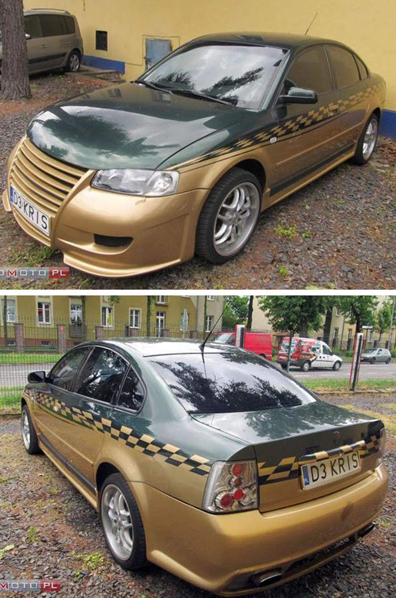 Fajny numer, blacha D3 KRIS