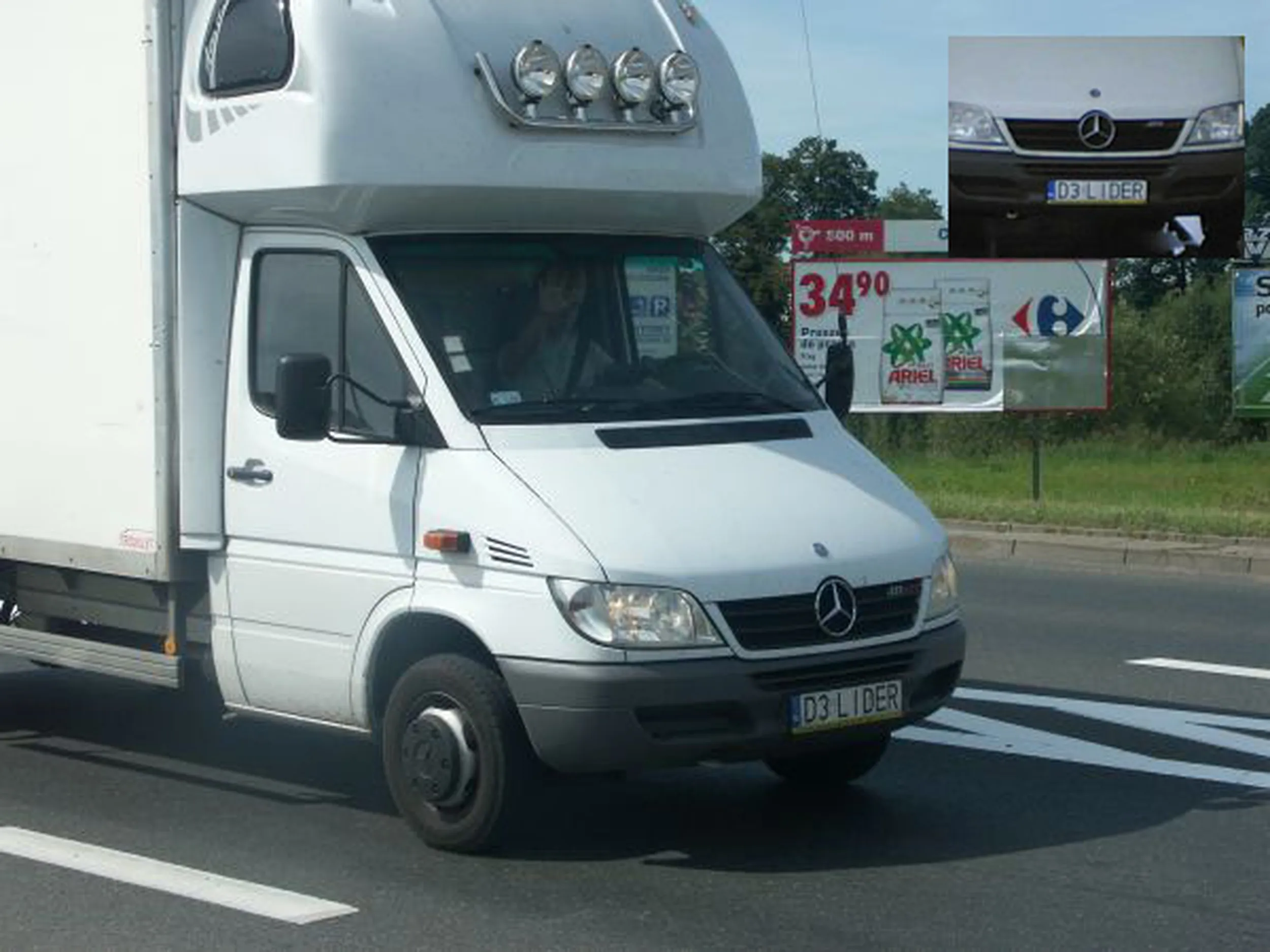 Fajny numer, blacha D3 LIDER