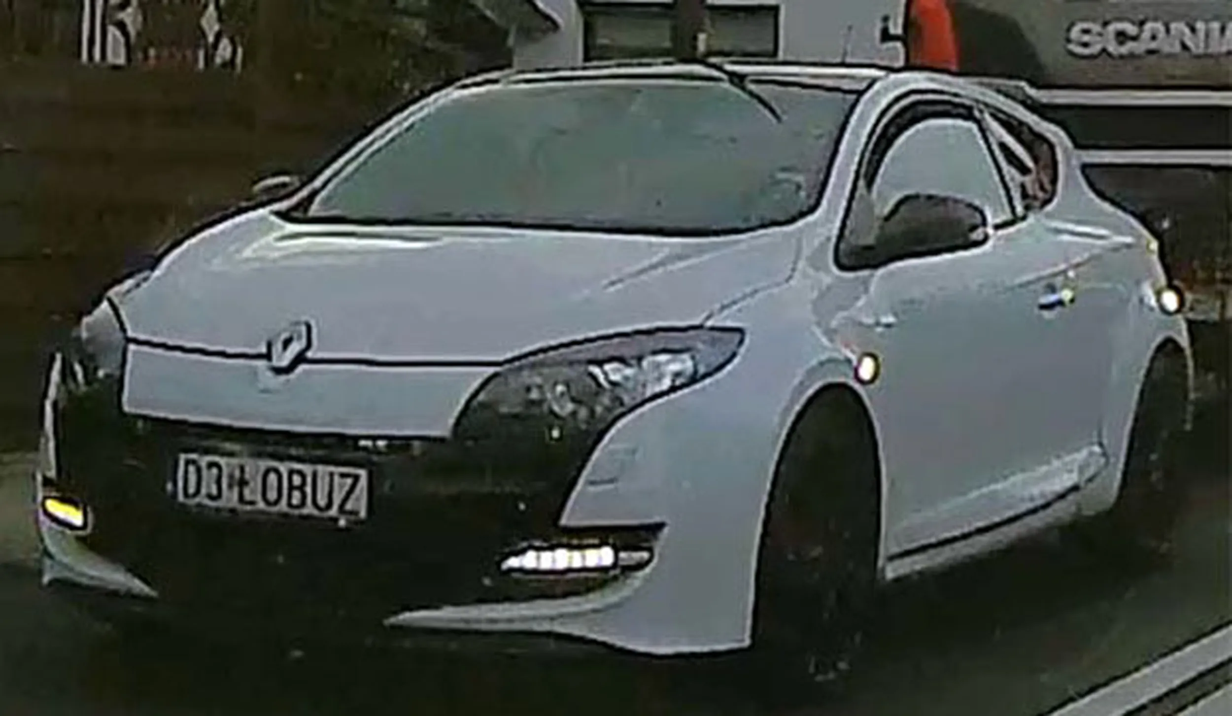 Fajny numer, blacha D3 LOBUZ