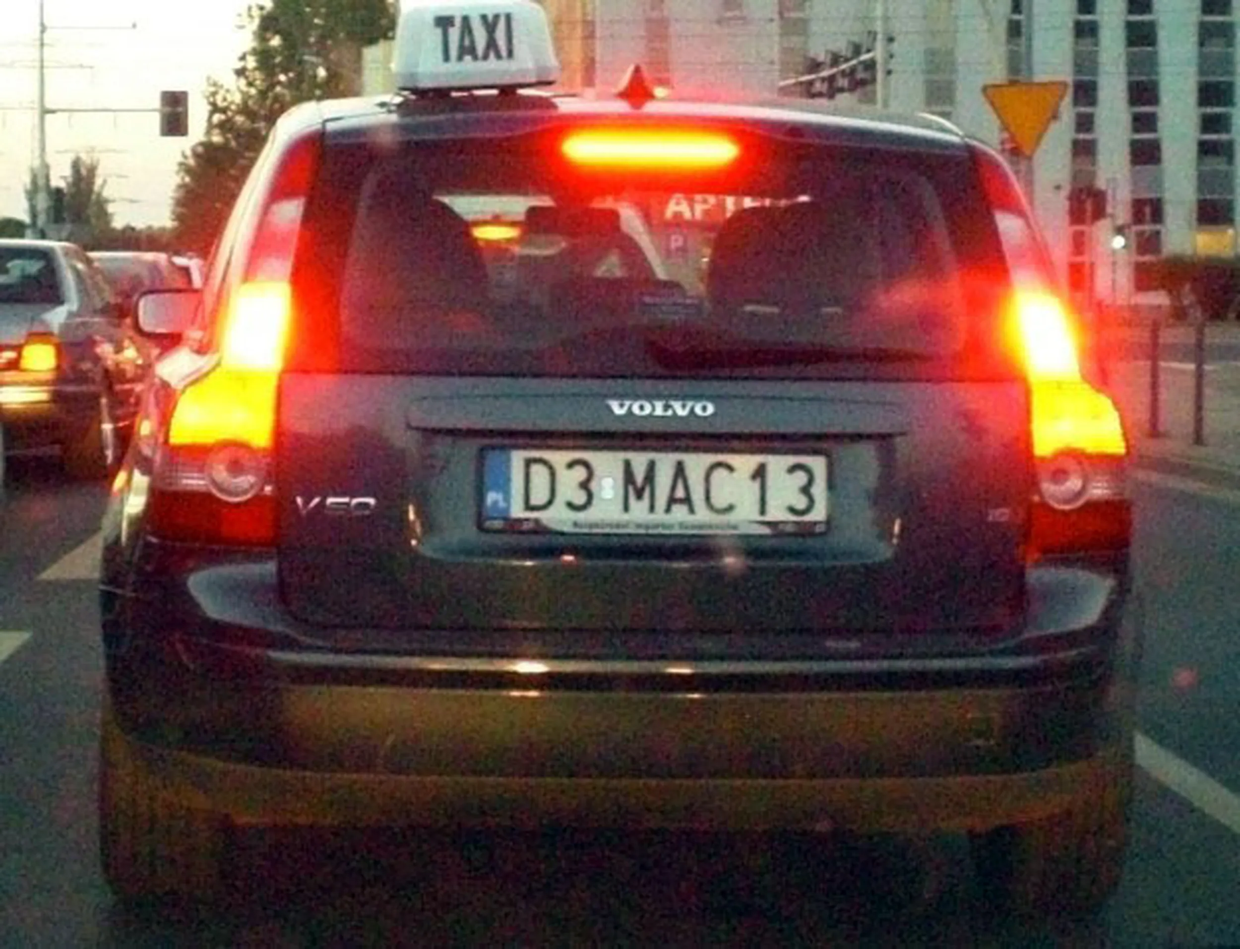 Fajny numer, blacha D3 MAC13