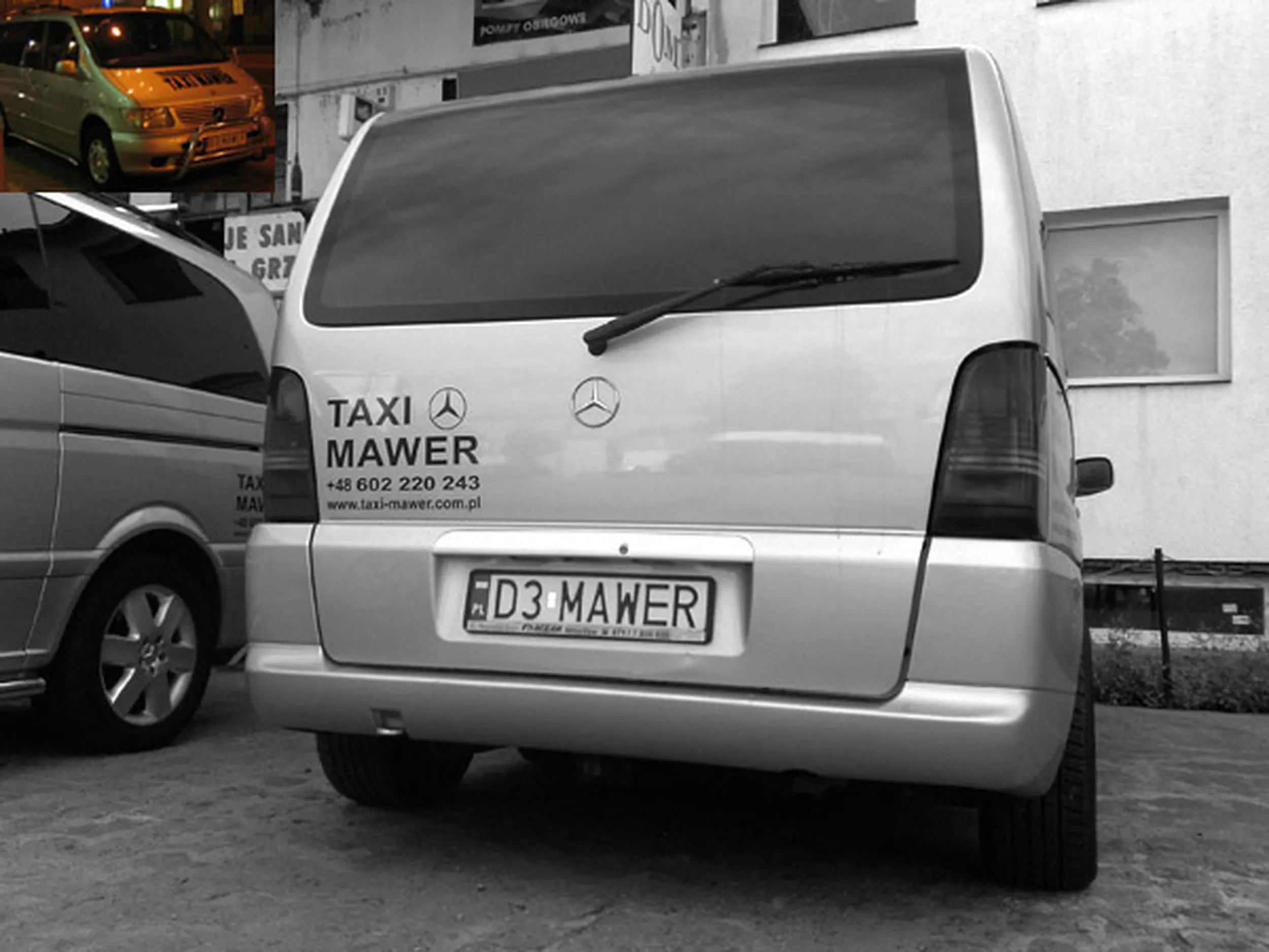 Fajny numer, blacha D3 MAWER