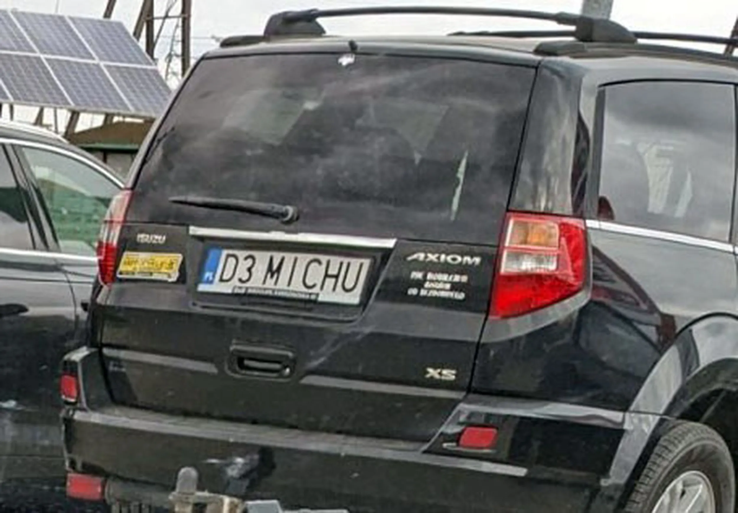 Fajny numer, blacha D3 MICHU