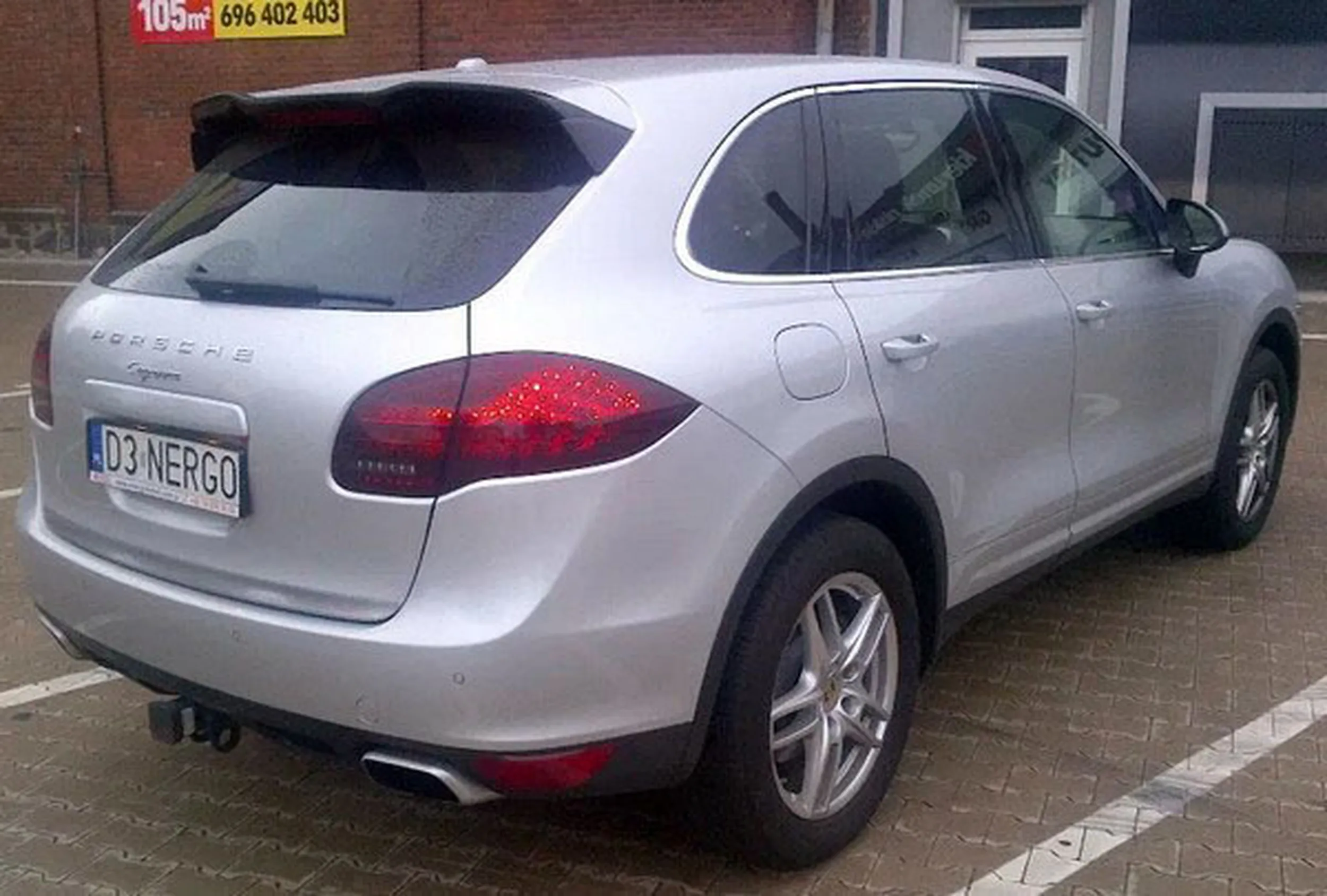 Fajny numer, blacha D3 NERGO