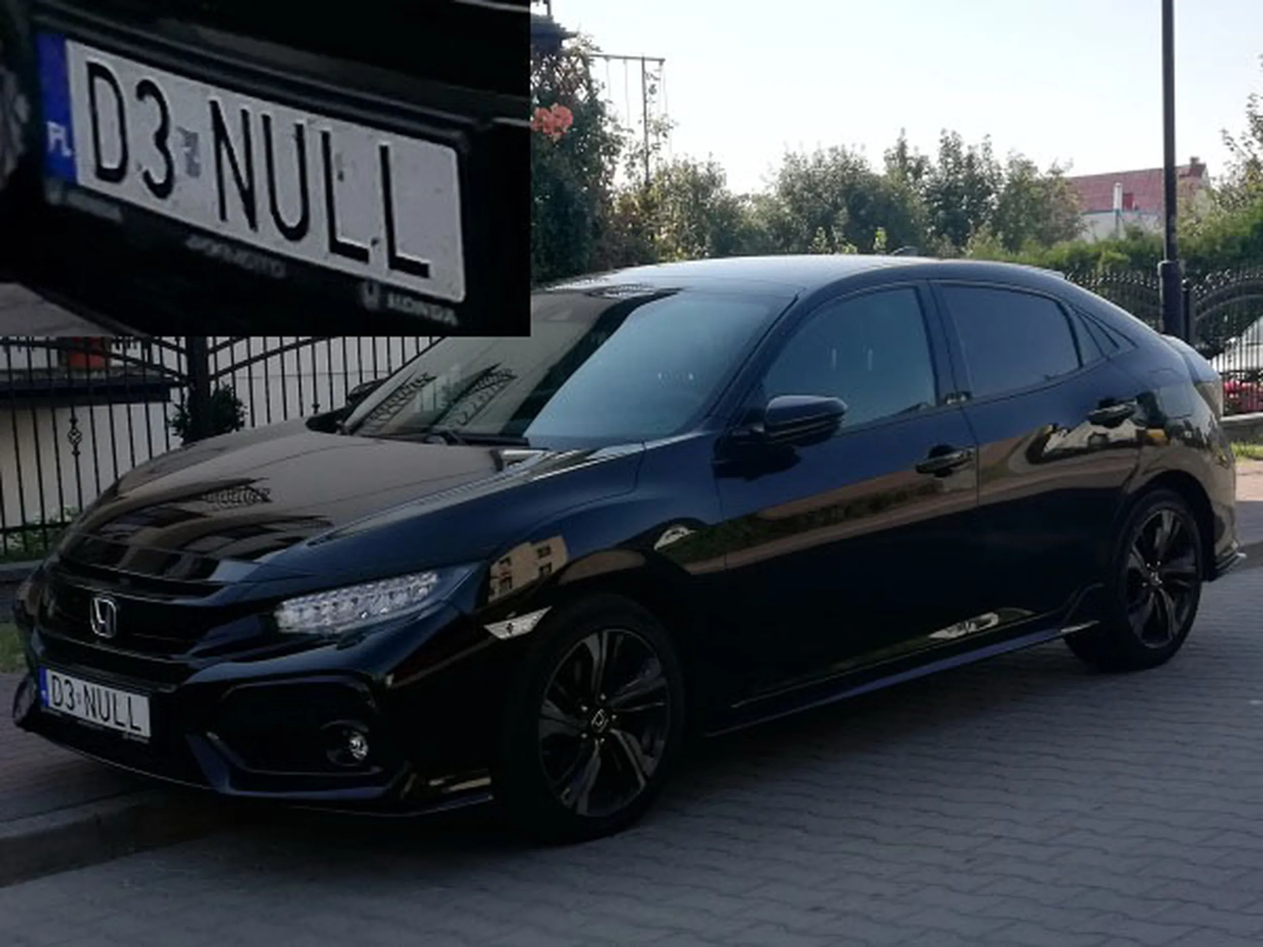 Fajny numer, blacha D3 NULL