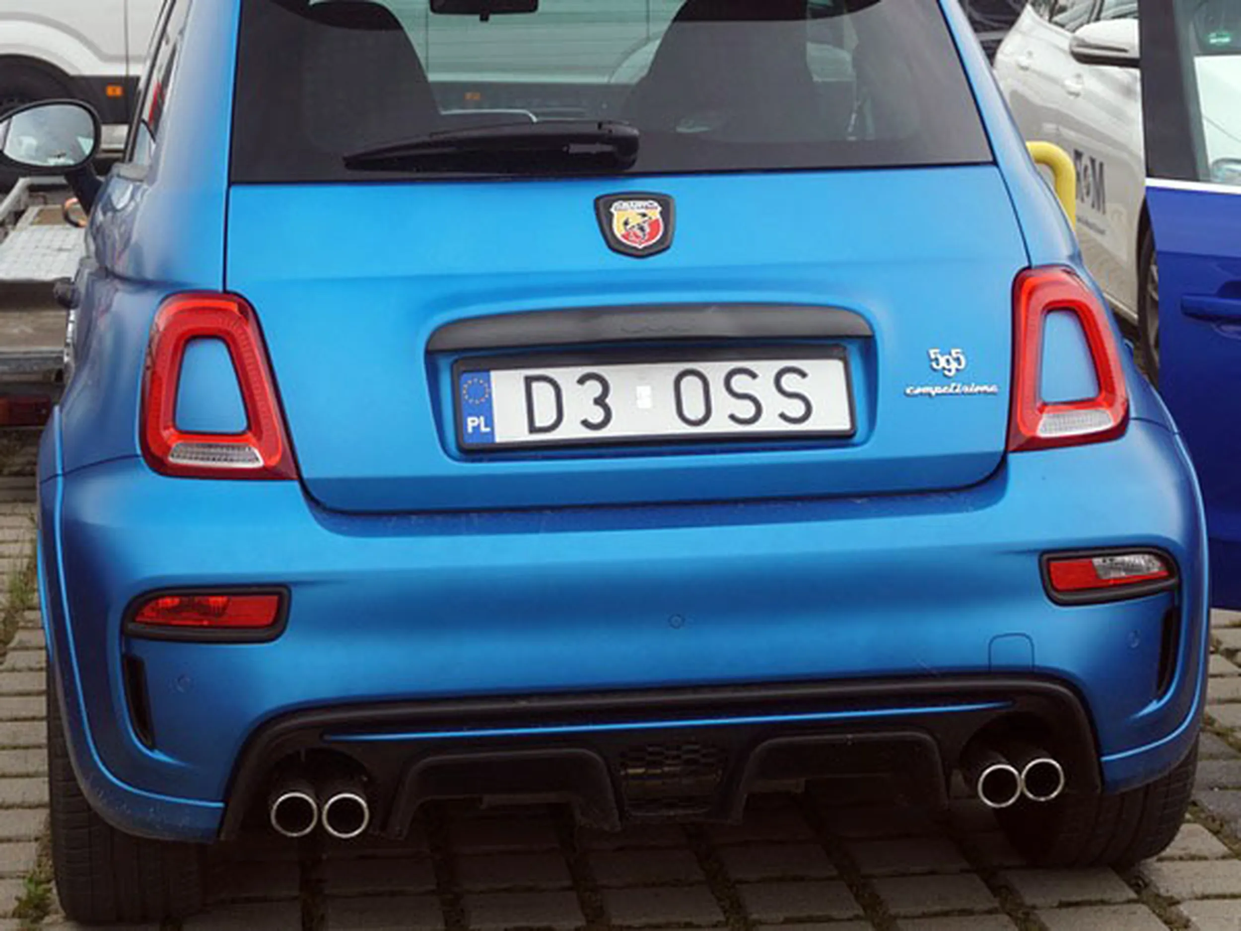 Fajny numer, blacha D3 OSS