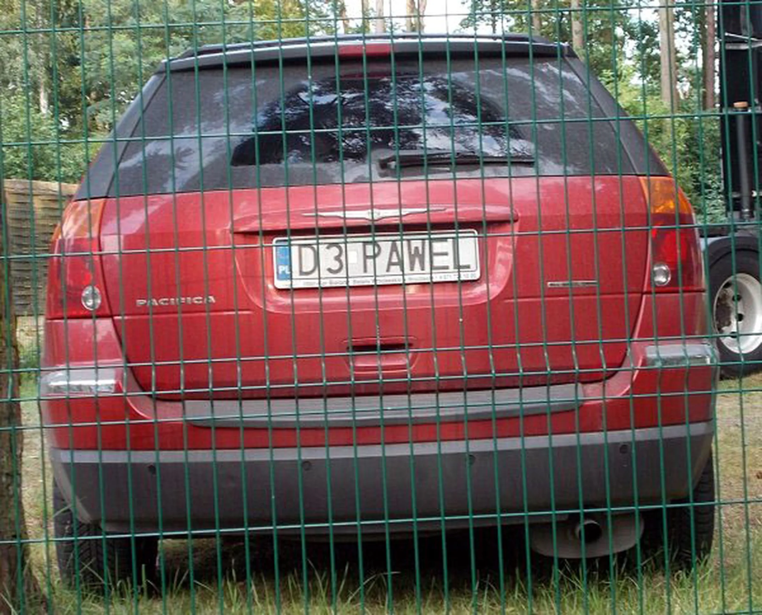 Fajny numer, blacha D3 PAWEL