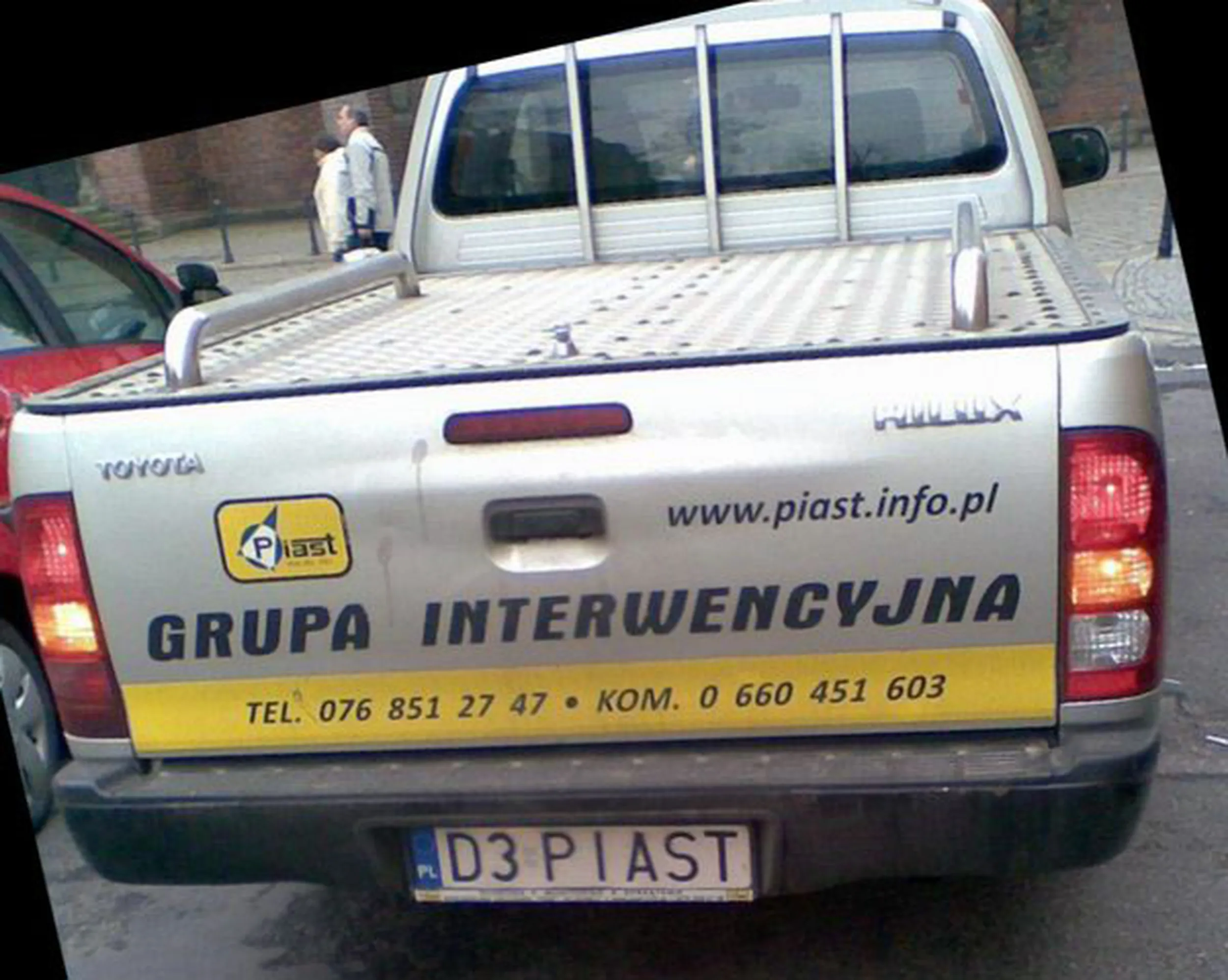 Fajny numer, blacha D3 PIAST