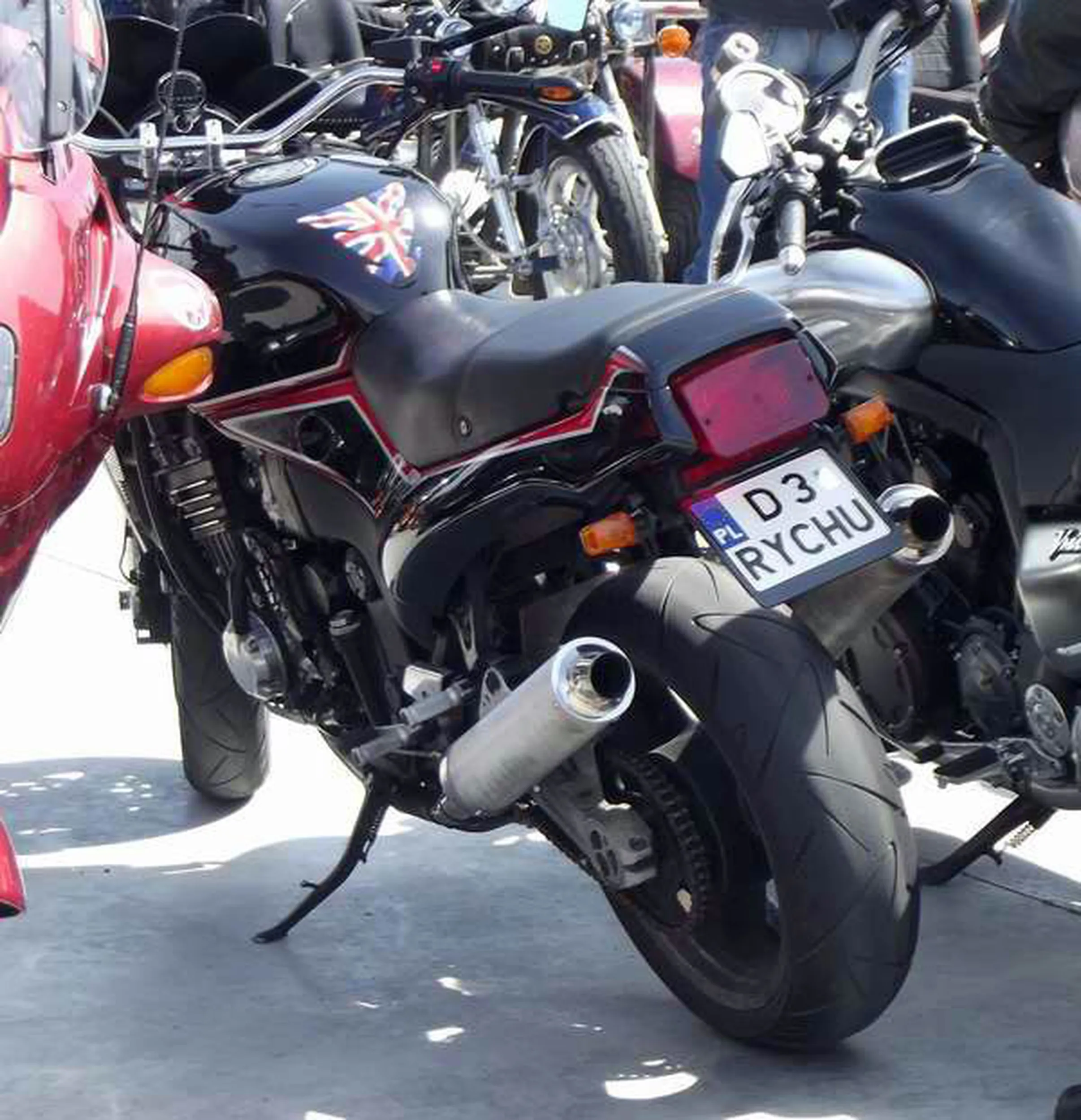 Fajny numer, blacha D3 RYCHU