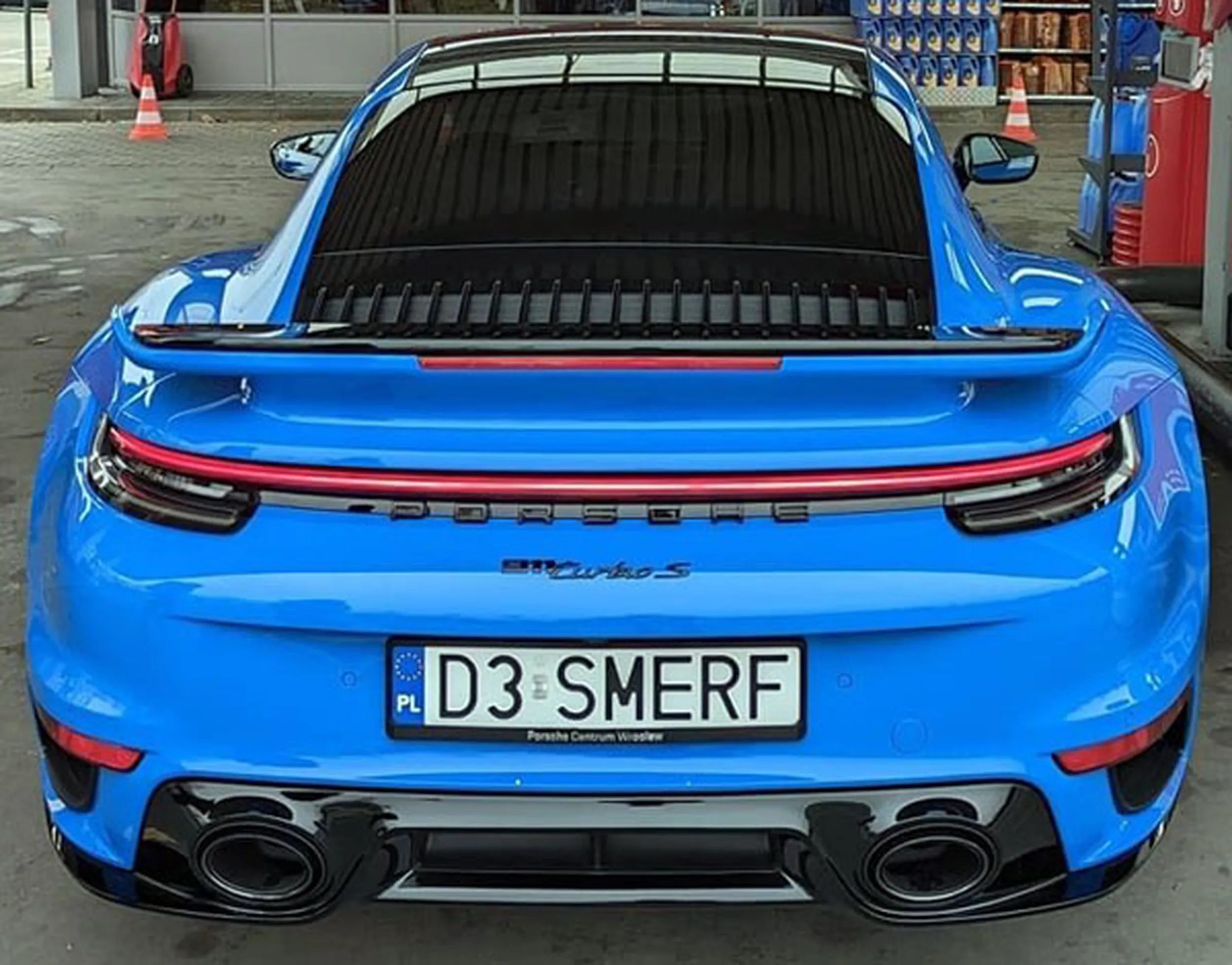 Fajny numer, blacha D3 SMERF