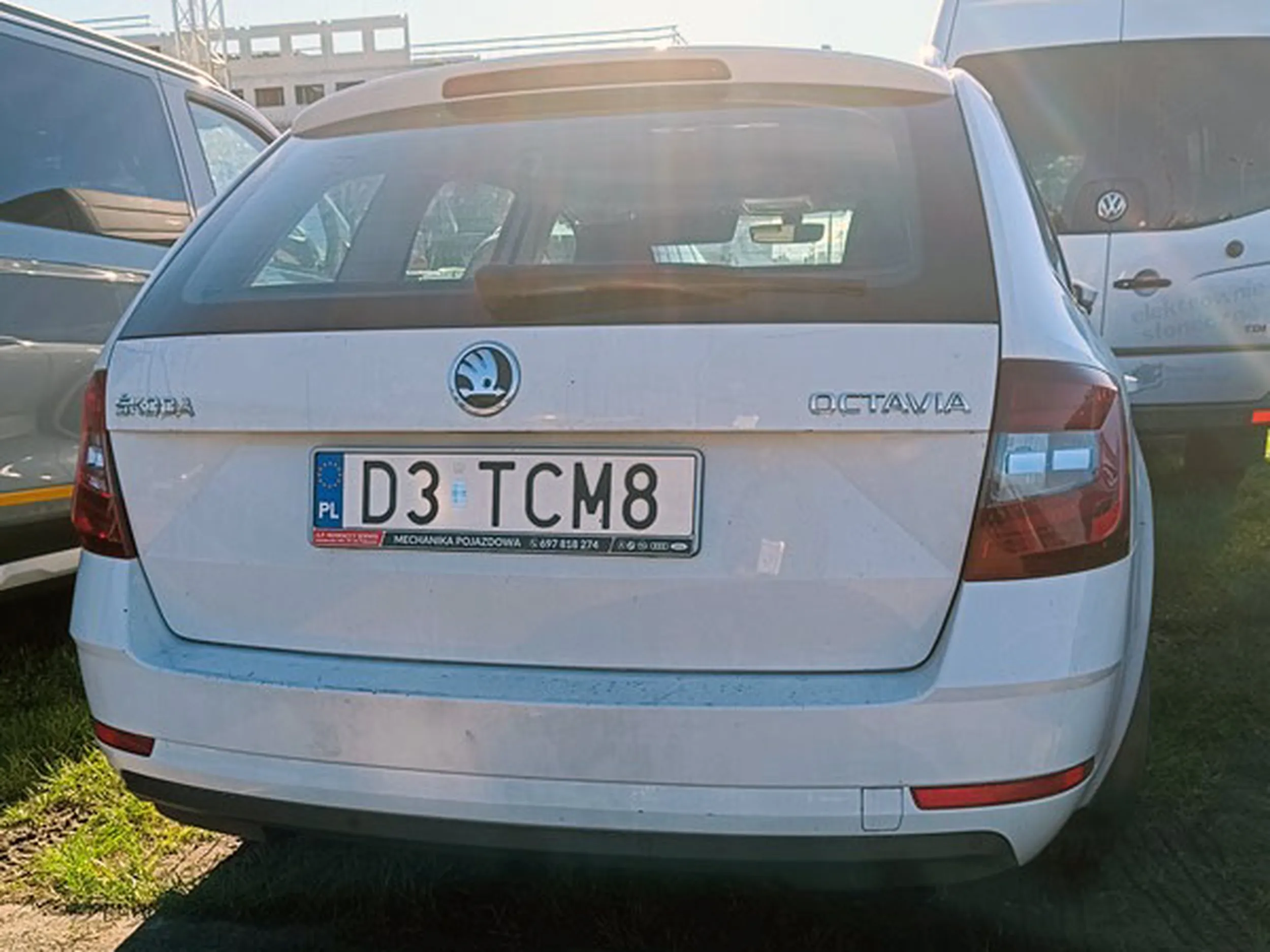 Fajny numer, blacha D3 TCM8