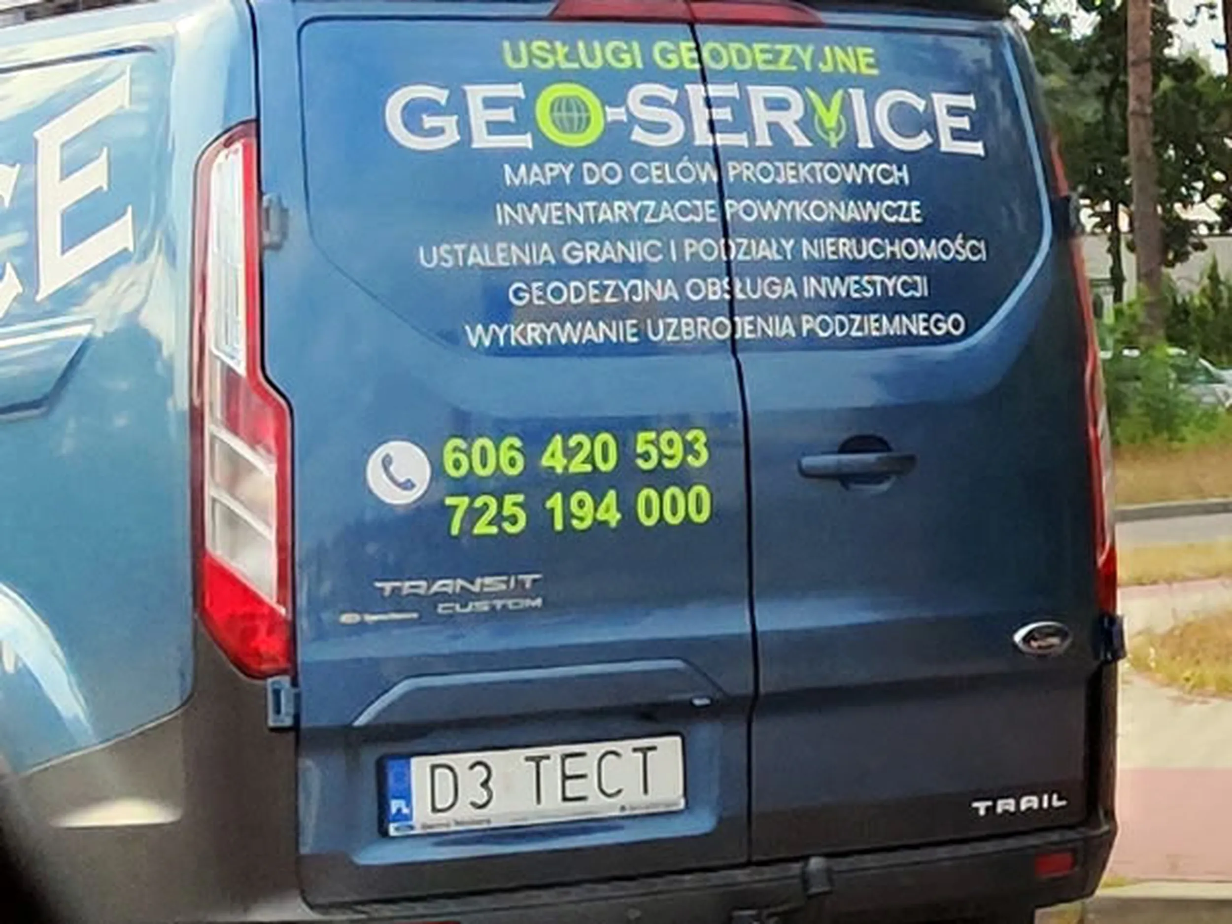 Fajny numer, blacha D3 TECT