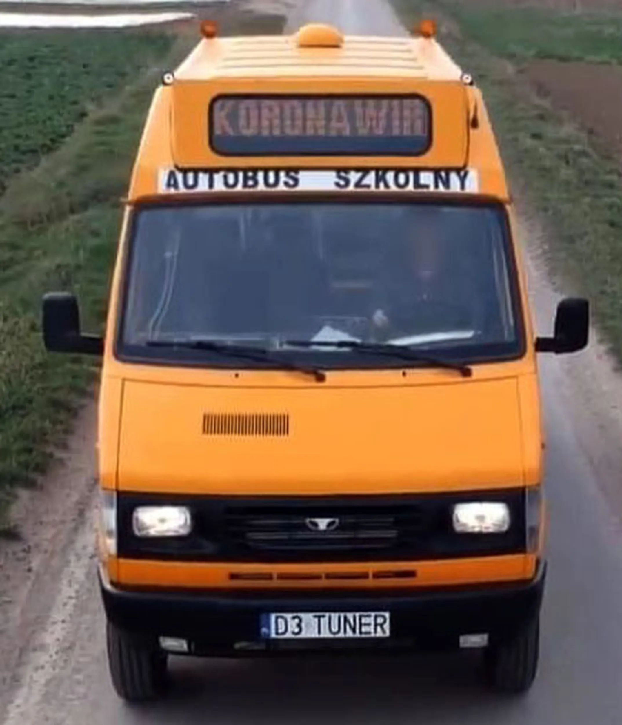 Fajny numer, blacha D3 TUNER