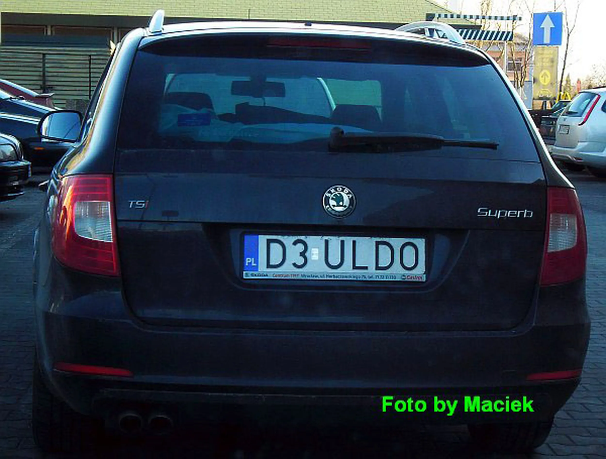 Fajny numer, blacha D3 ULDO