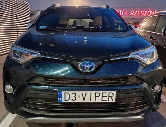 Fajny numer, blacha D3 VIPER