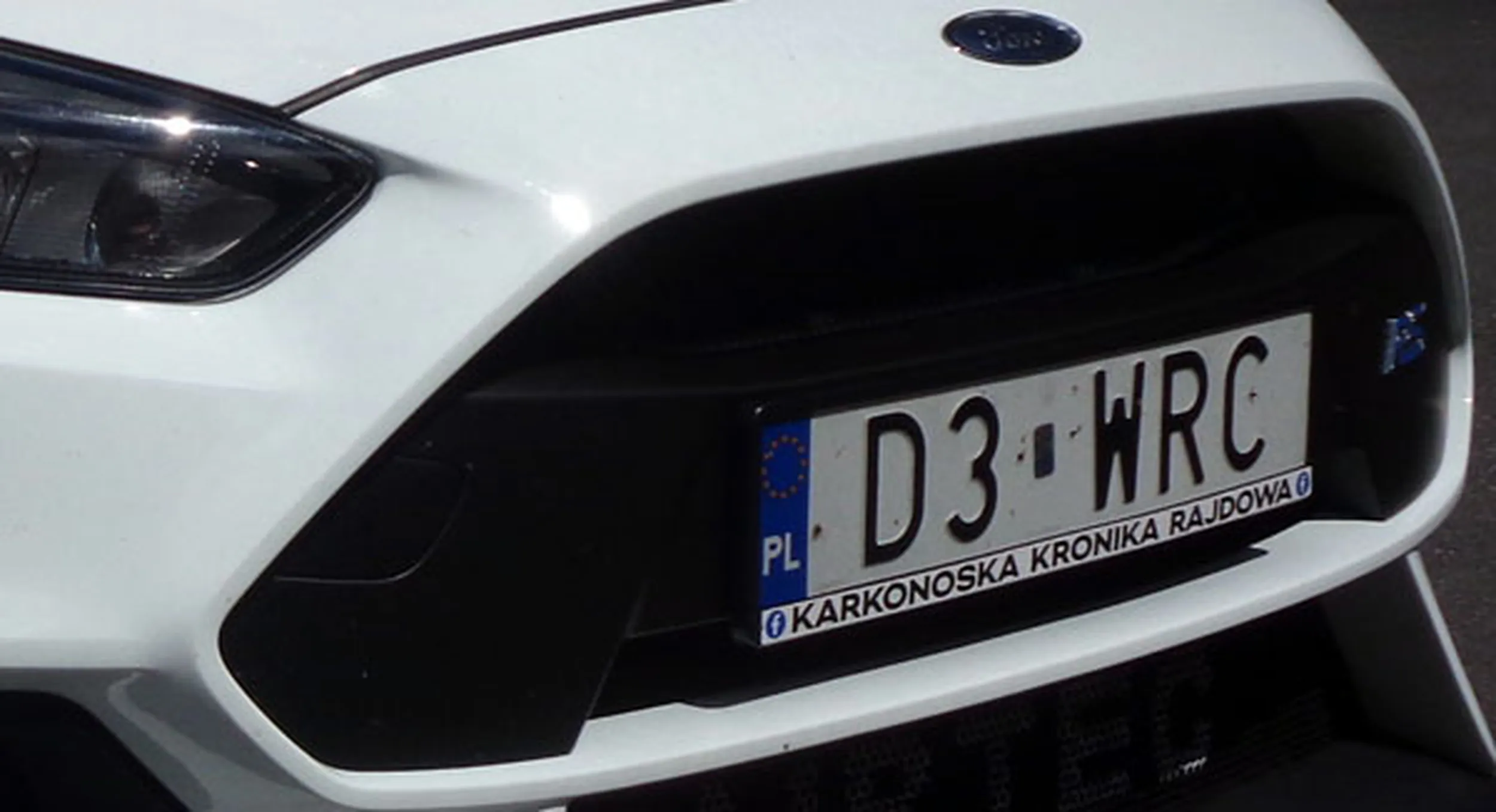 Fajny numer, blacha D3 WRC