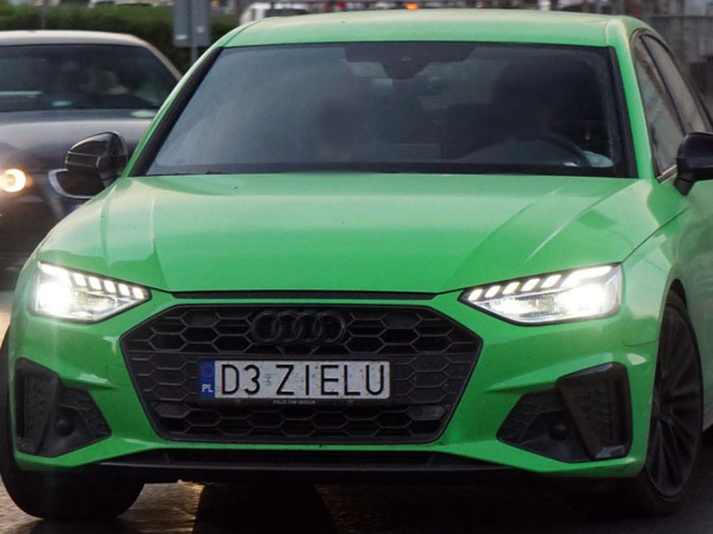 Fajny numer, blacha D3 ZIELU