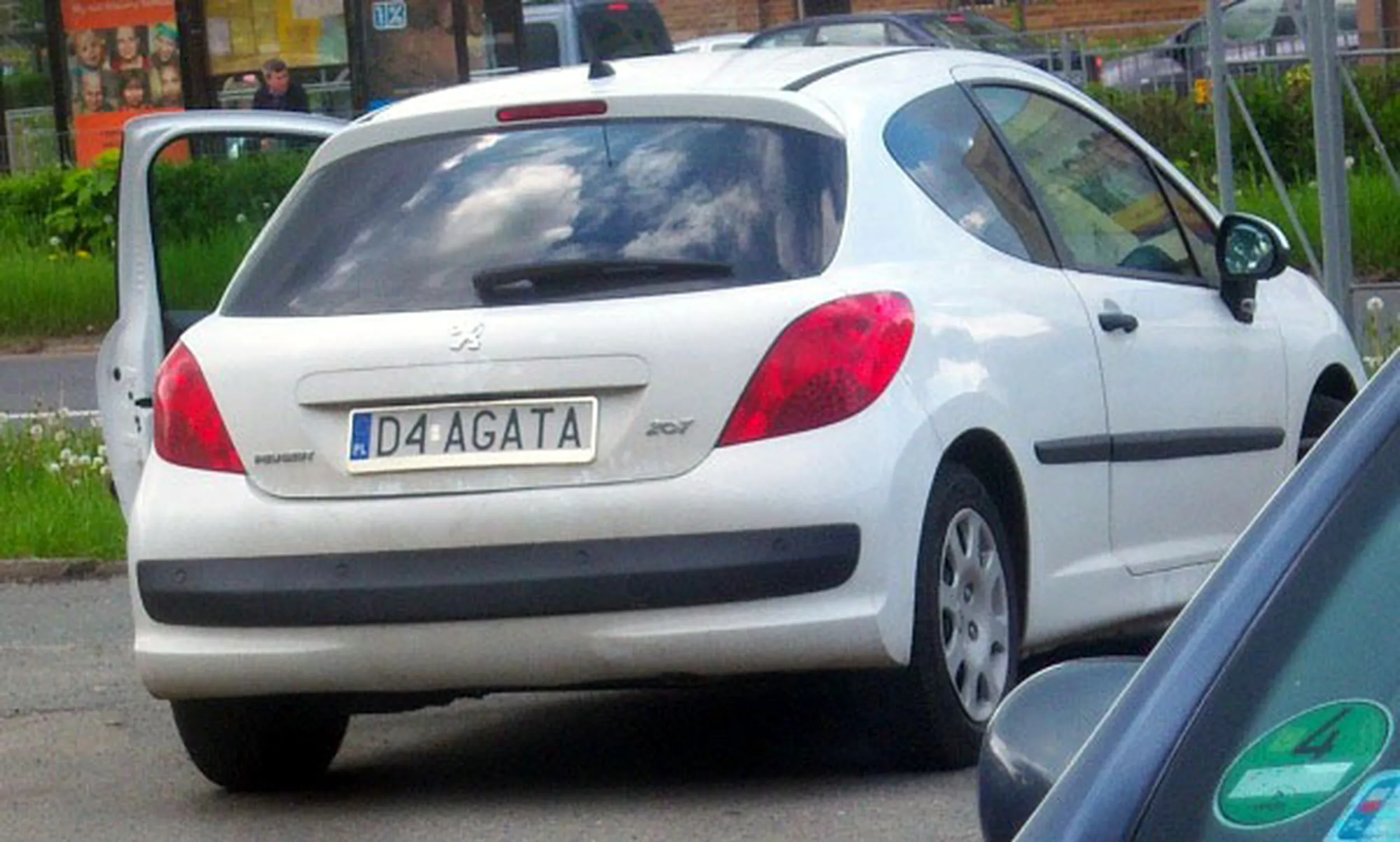 Fajny numer, blacha D4 AGATA