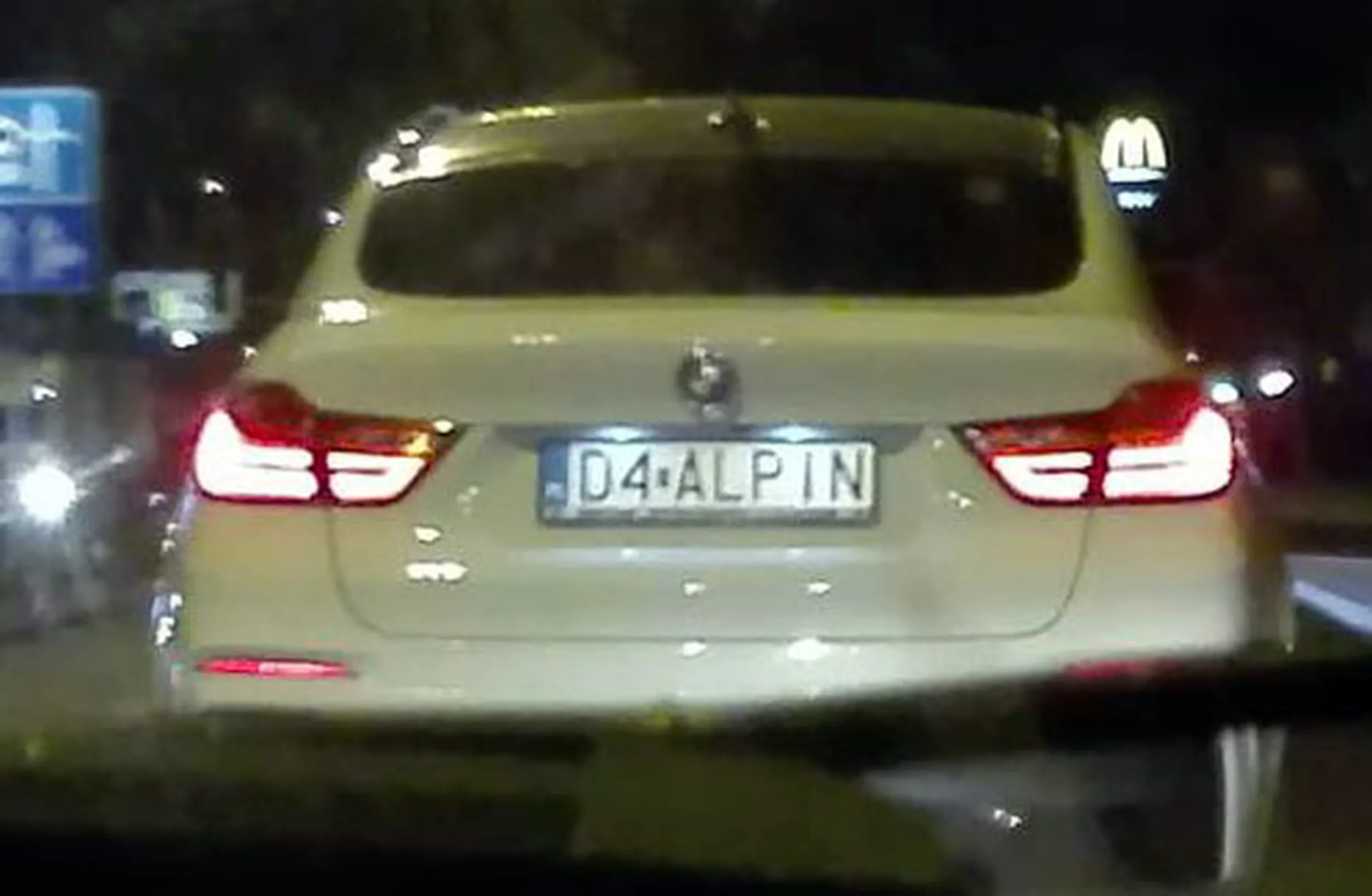 Fajny numer, blacha D4 ALPIN