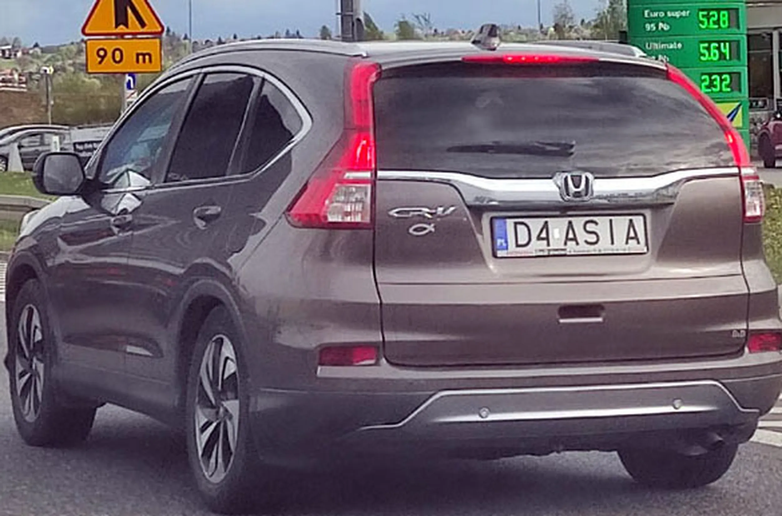 Fajny numer, blacha D4 ASIA