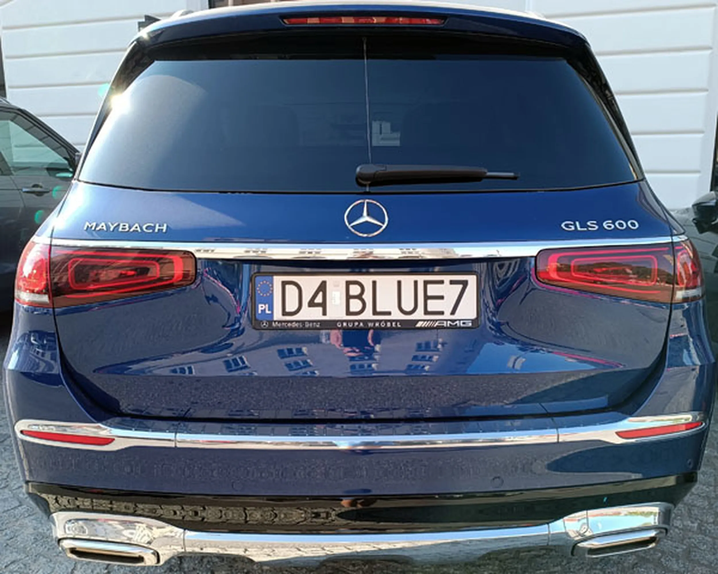 Fajny numer, blacha D4 BLUE7