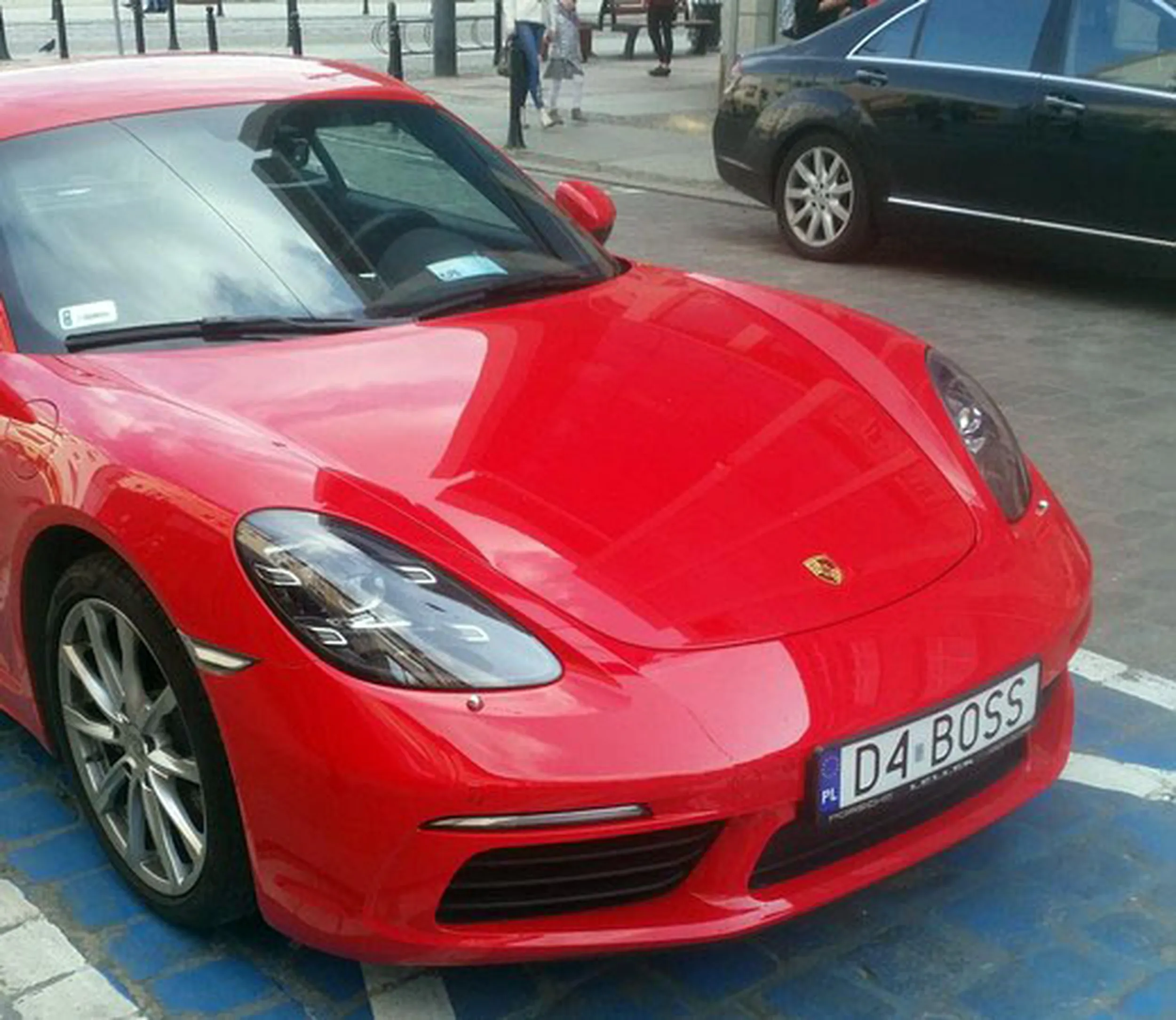 Fajny numer, blacha D4 BOSS