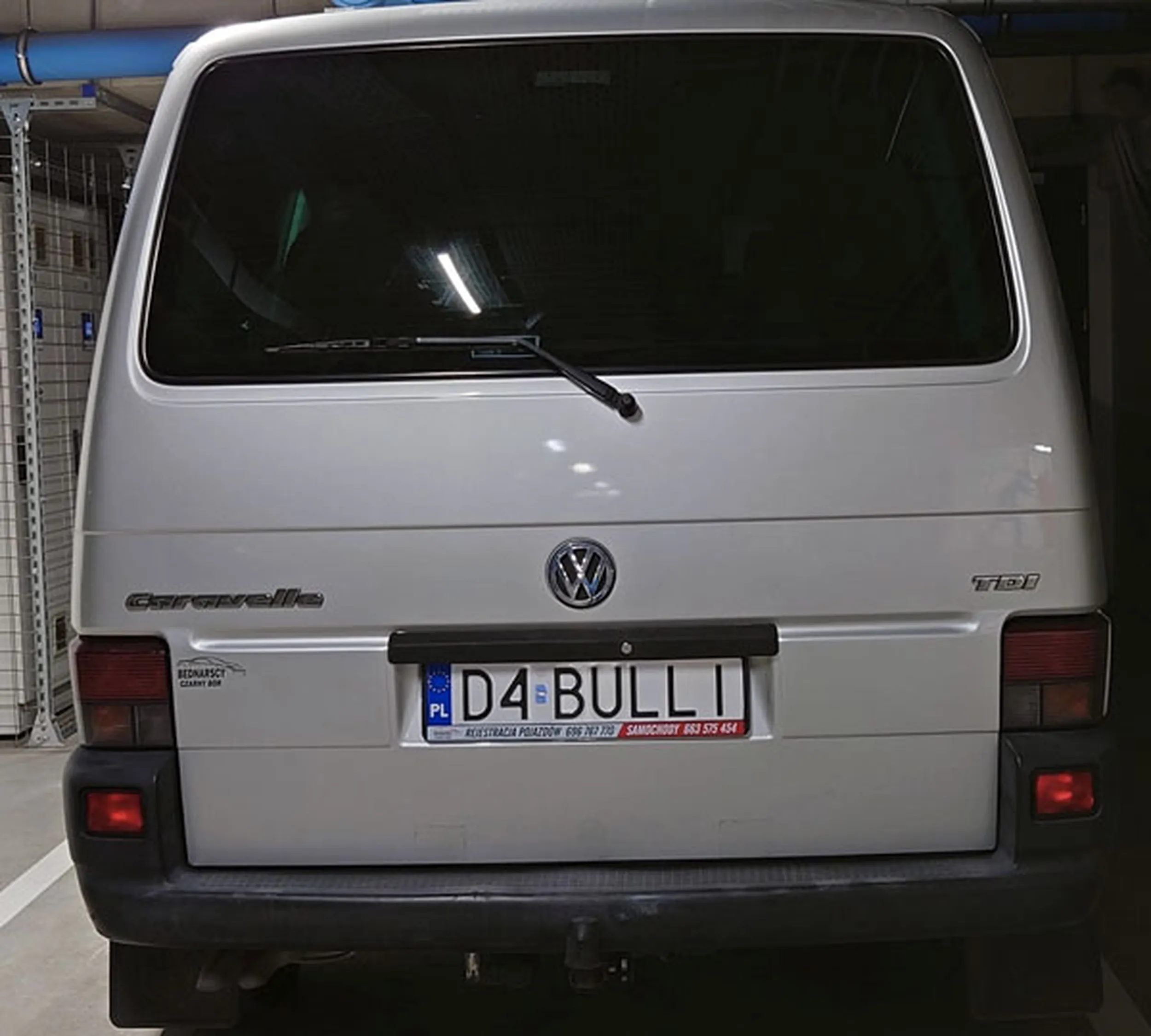 Fajny numer, blacha D4 BULLI