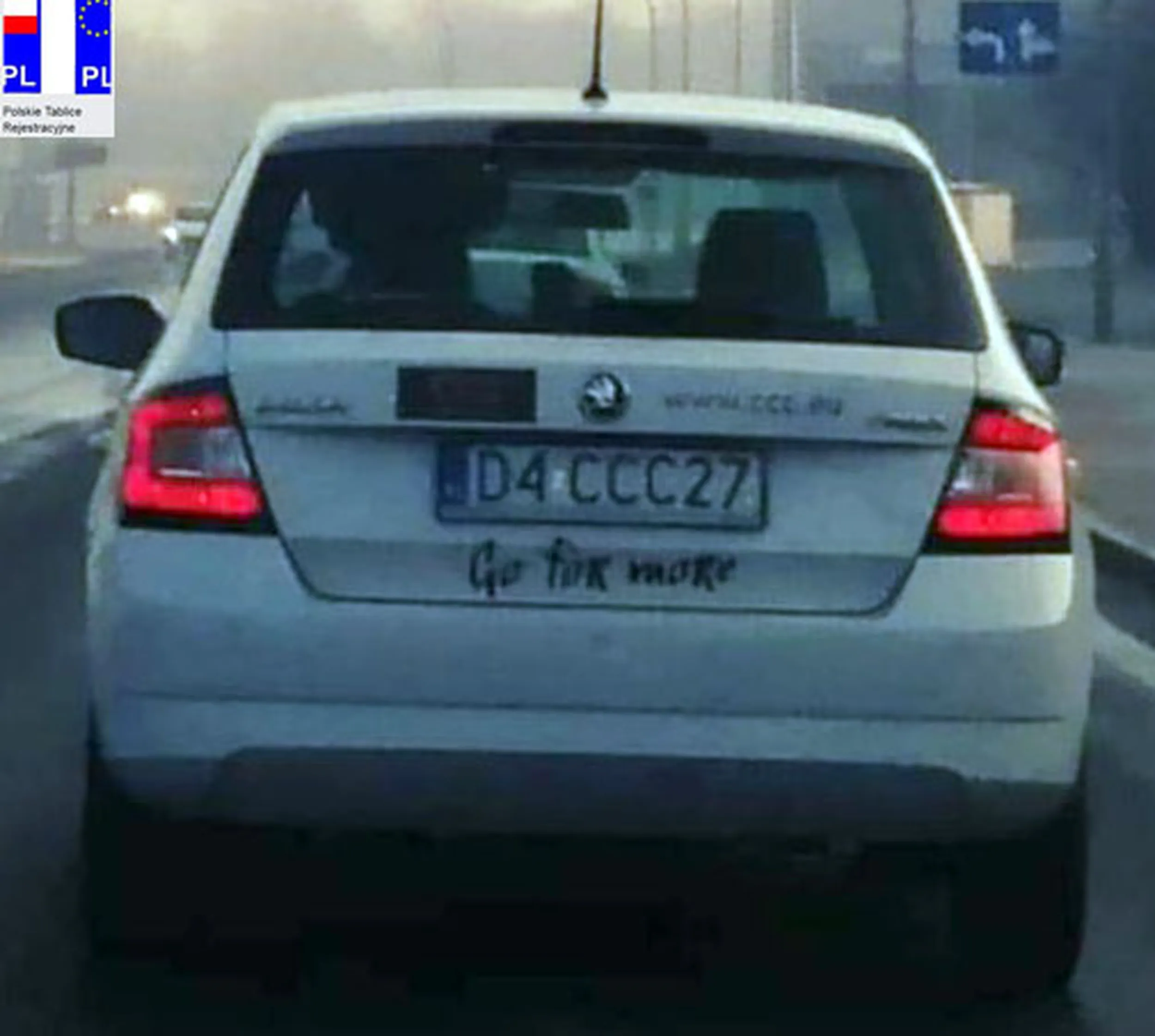 Fajny numer, blacha D4 CCC27