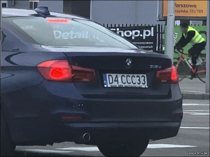 Fajny numer, blacha D4 CCC33